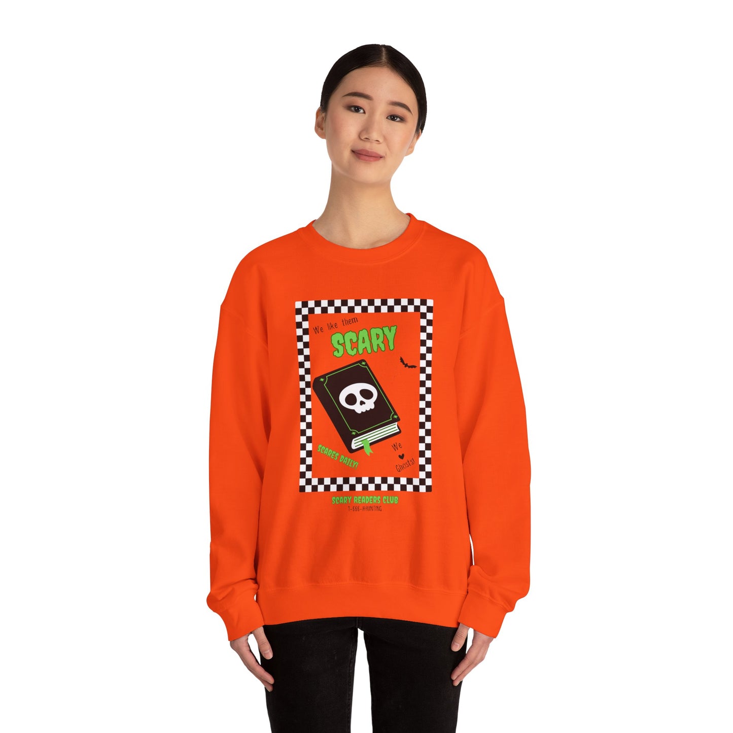 Scary Readers Club Ad Crewneck