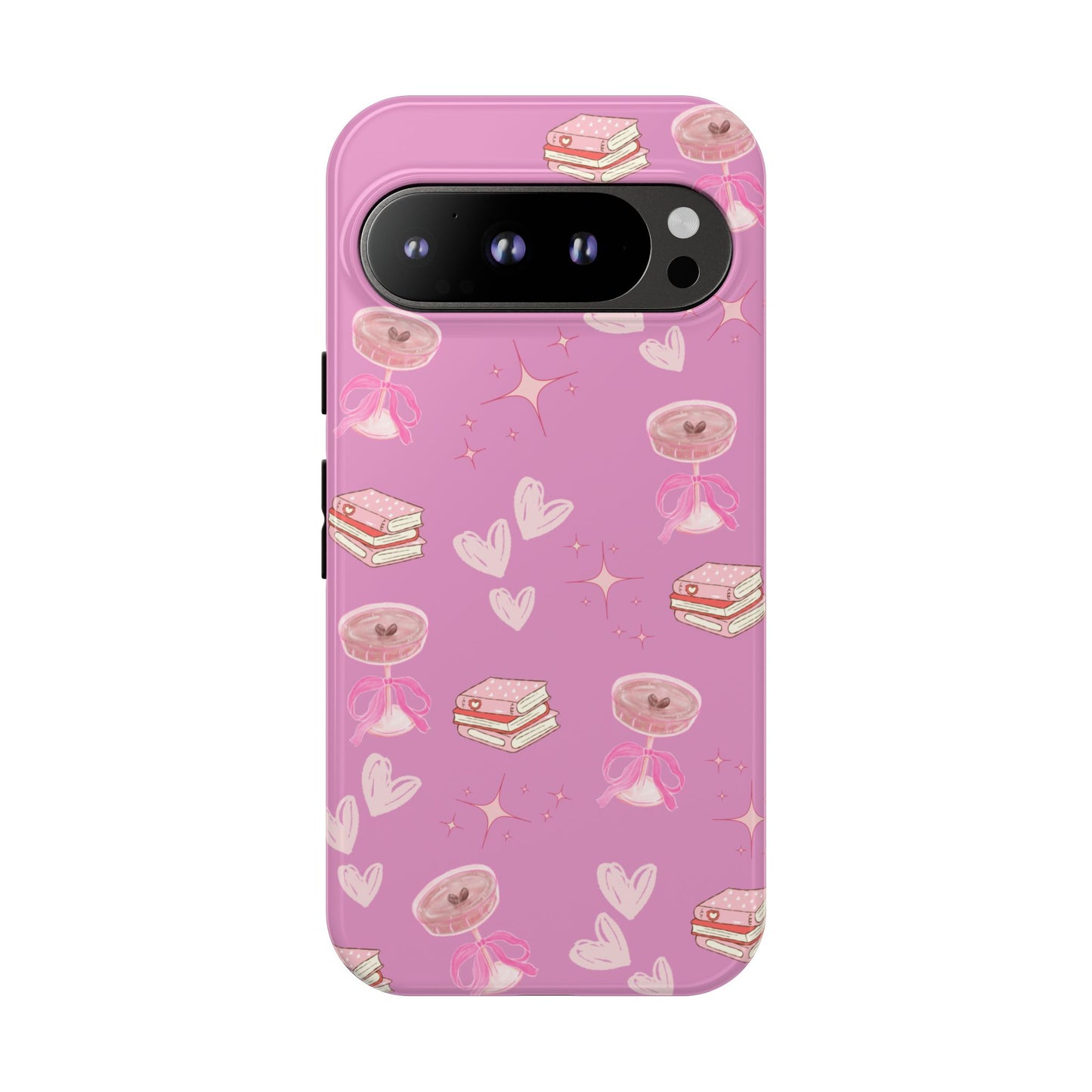 Pink Bookish Espresso Martini Phone Case