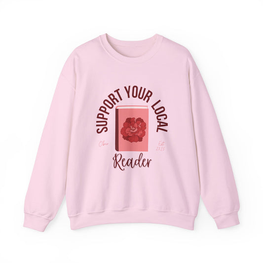 Support Your Local Reader OH Crewneck