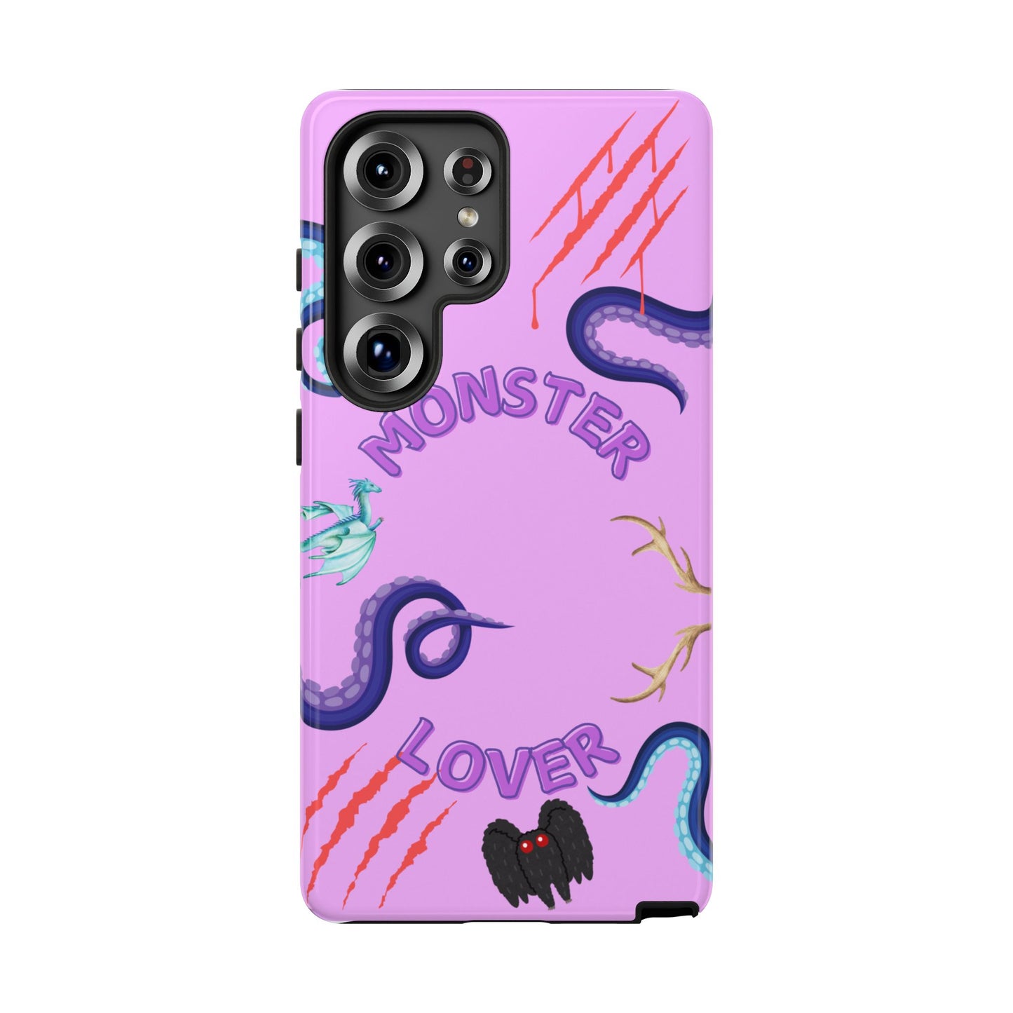 Monster Lover Purple Phone Case