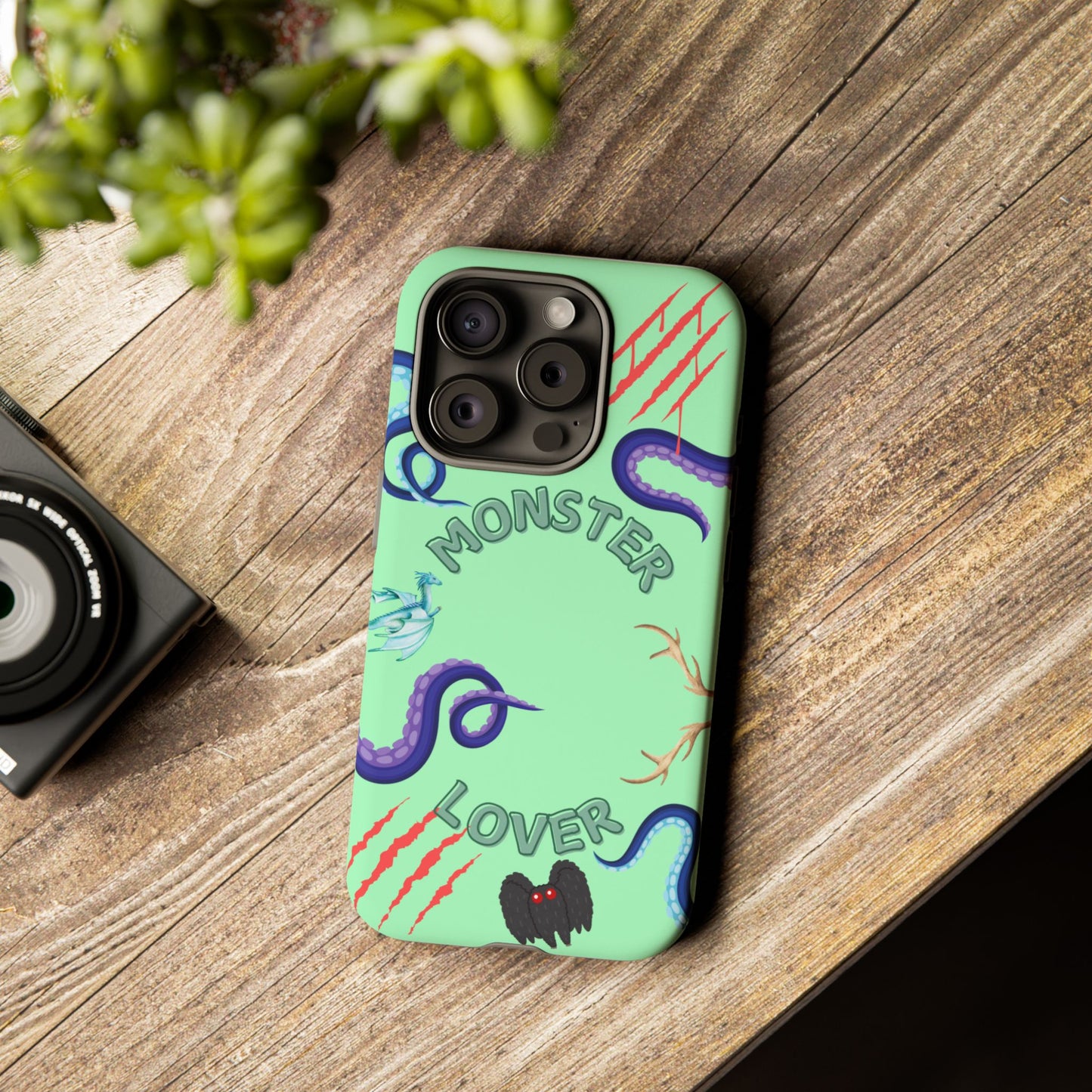 Monster Lover Mint Phone Case