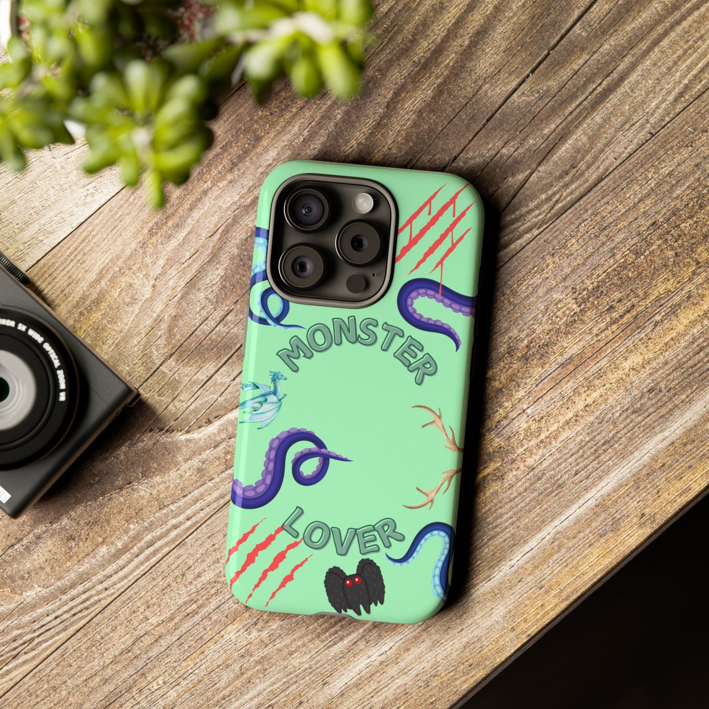 Monster Lover Mint Phone Case