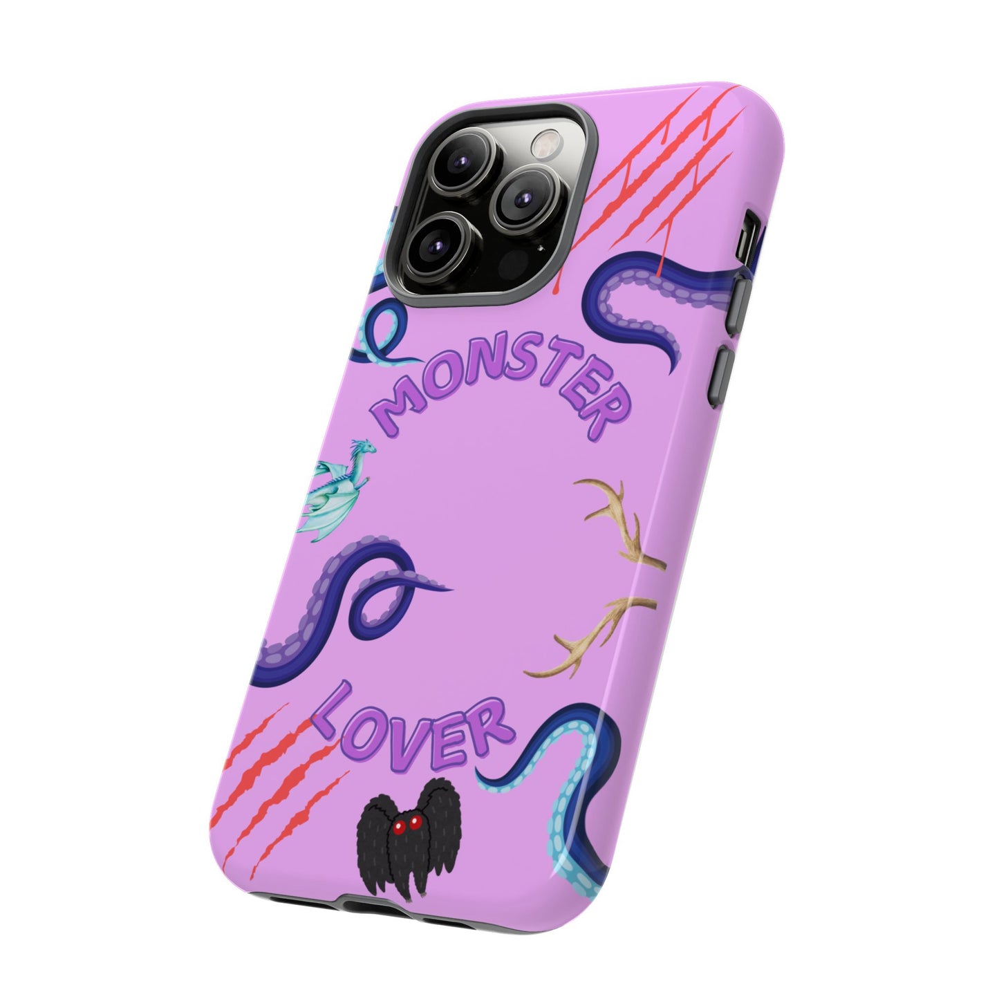 Monster Lover Purple Phone Case