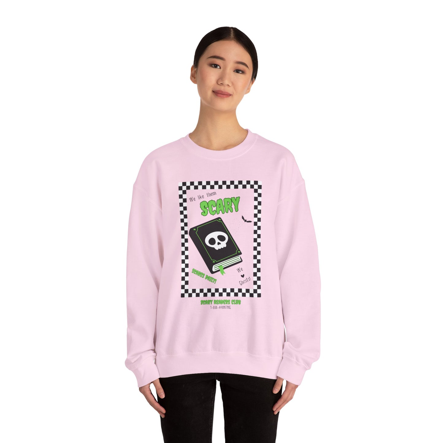 Scary Readers Club Ad Crewneck