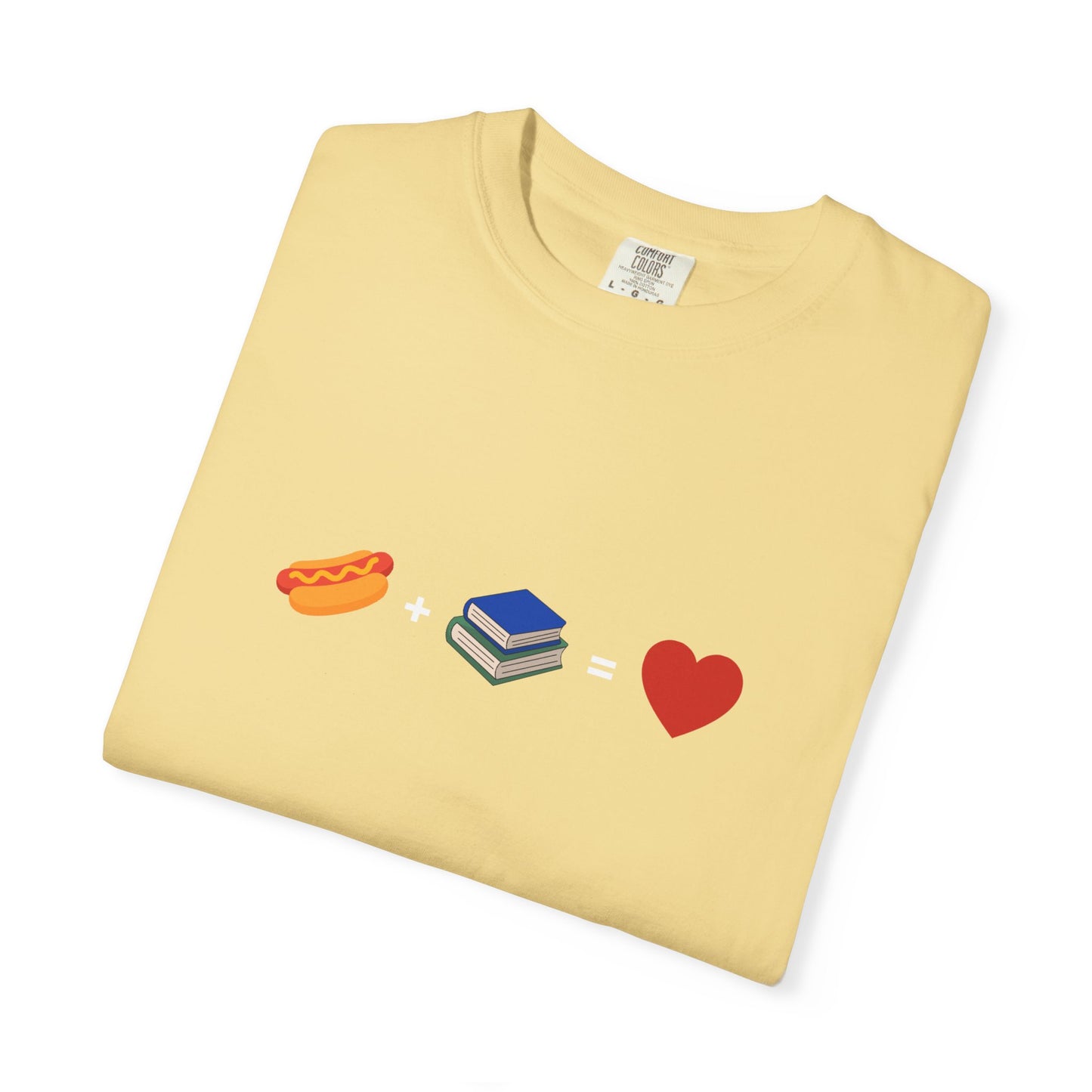 Bookish Hot Dog Tee