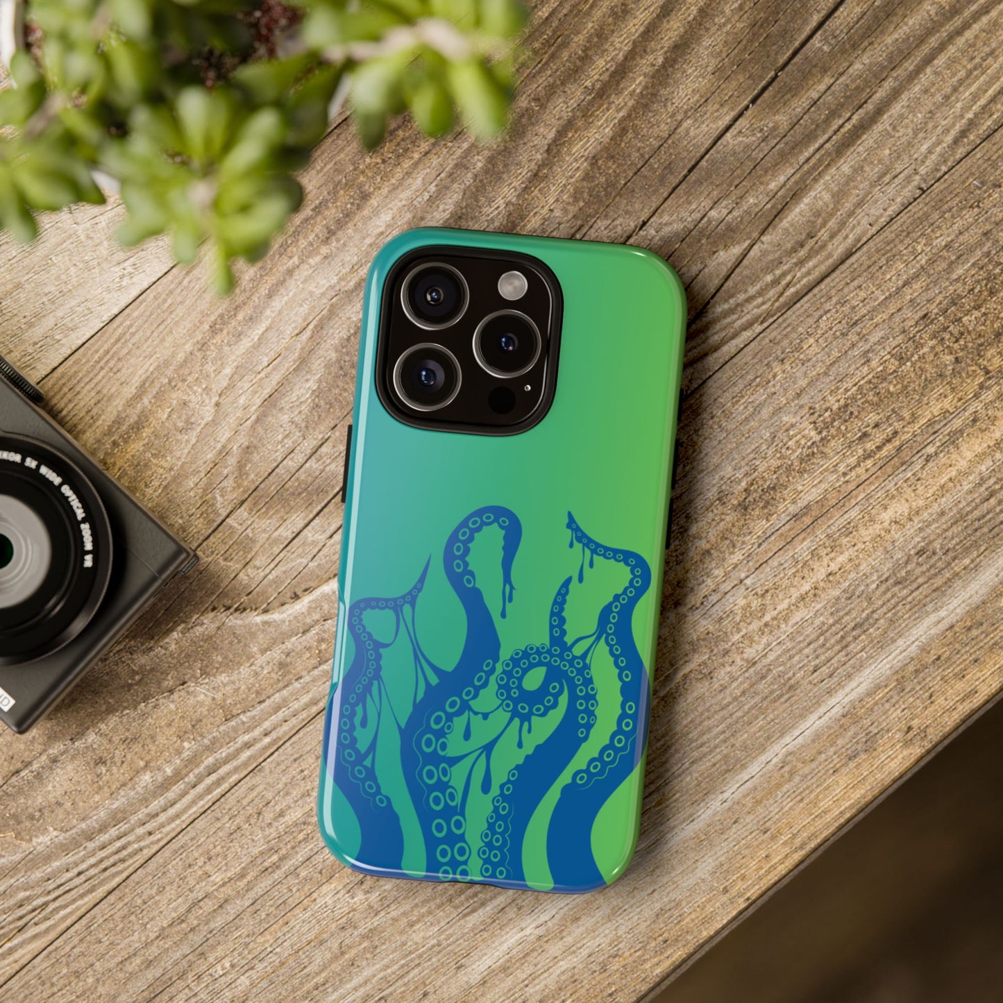 Blue Tentacle Phone Case