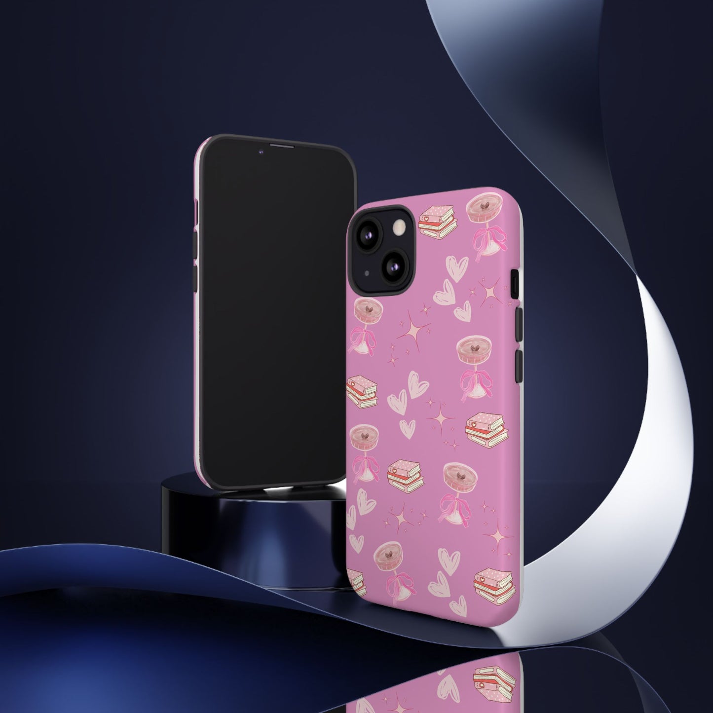 Pink Bookish Espresso Martini Phone Case