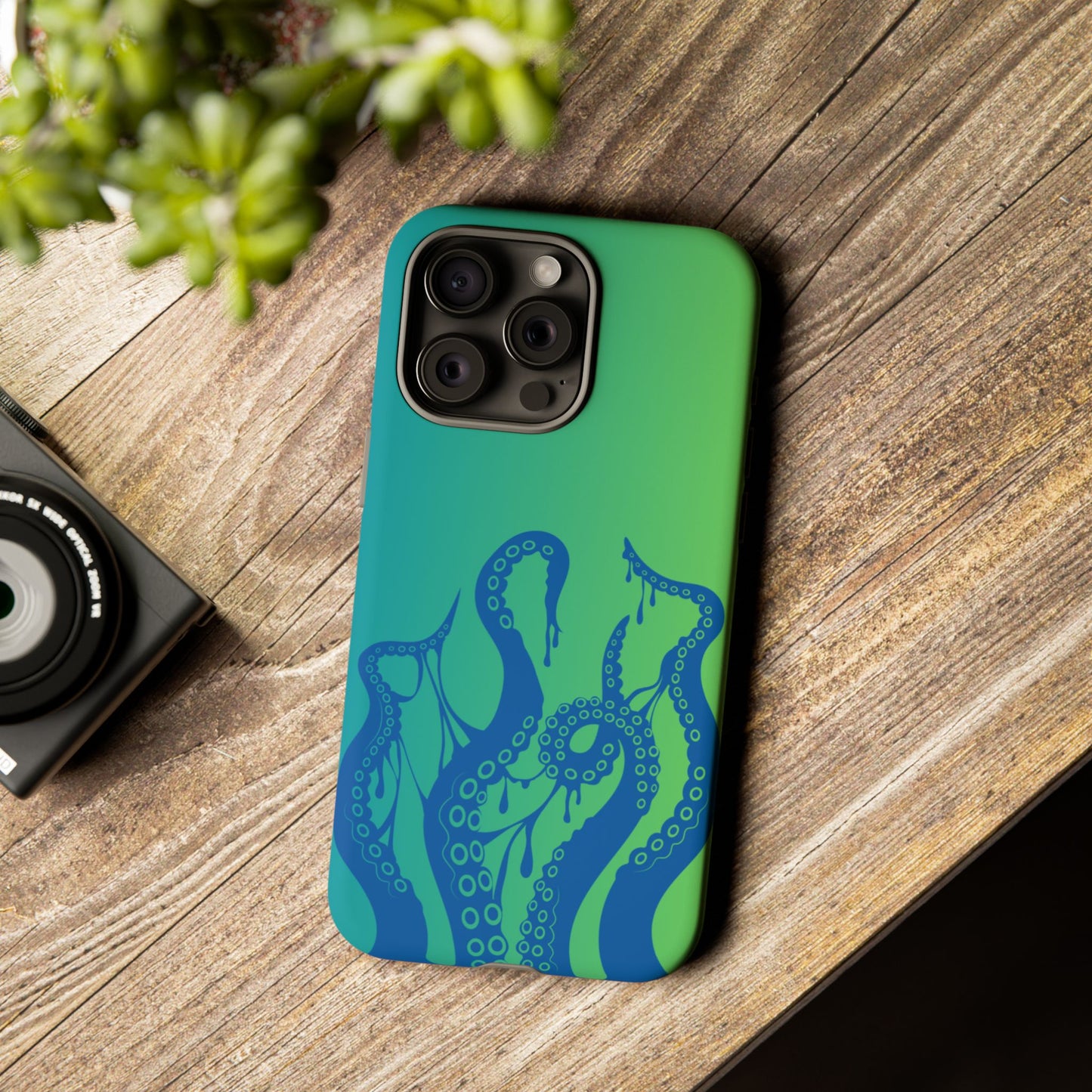 Blue Tentacle Phone Case
