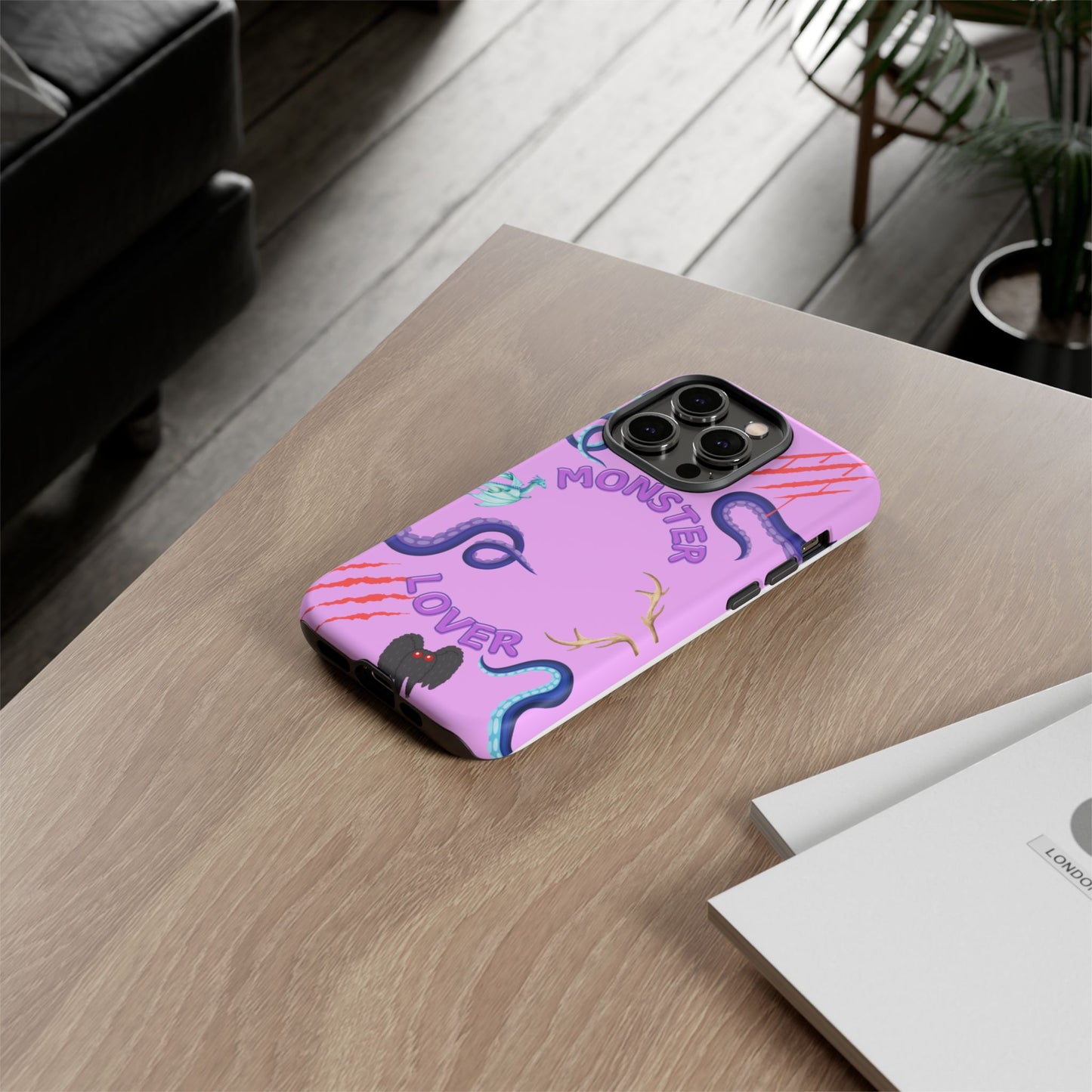 Monster Lover Purple Phone Case