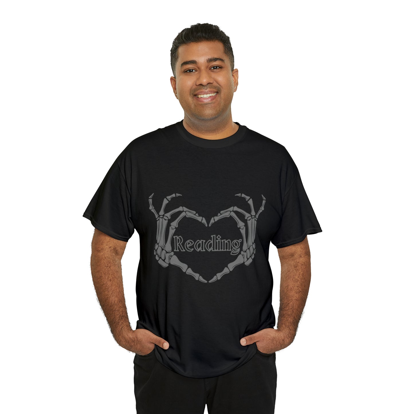 Skelton Hands Reading Tee