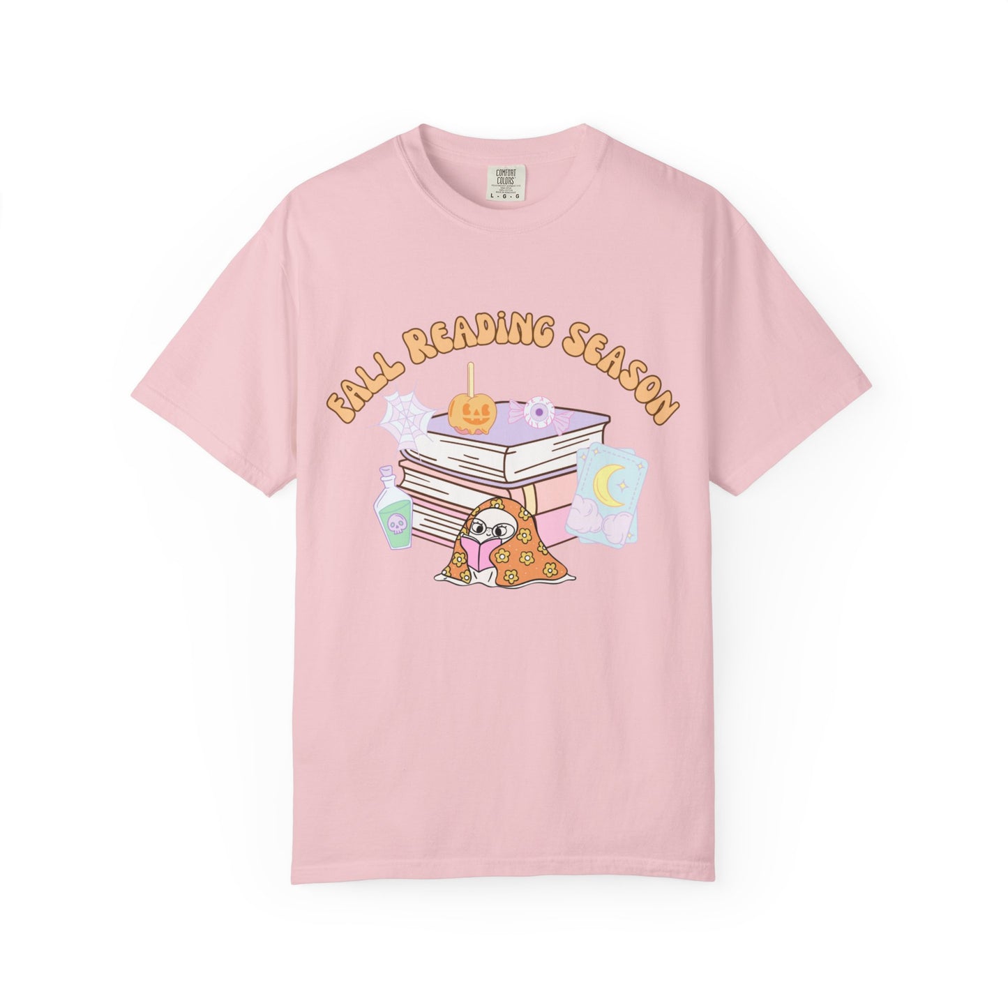 Fall Reading Season Pastel Tee