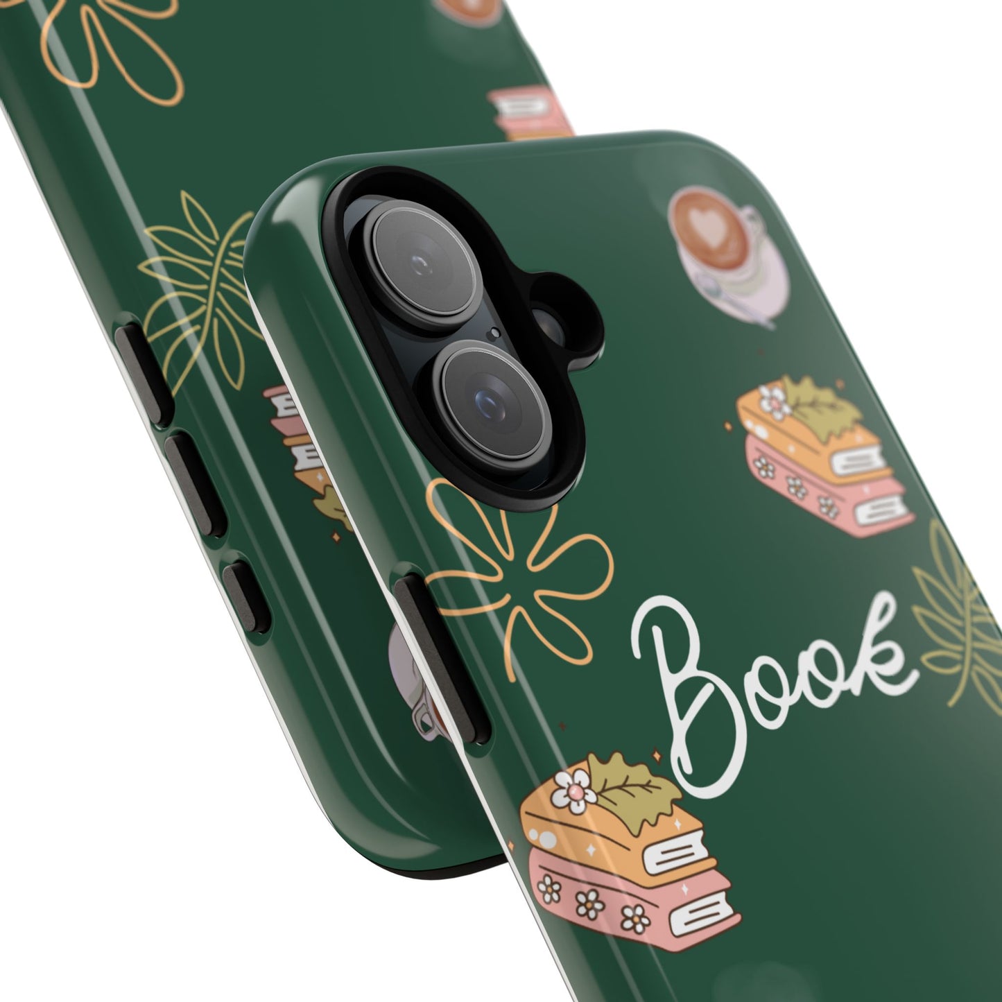 Book Lover Green Phone Case