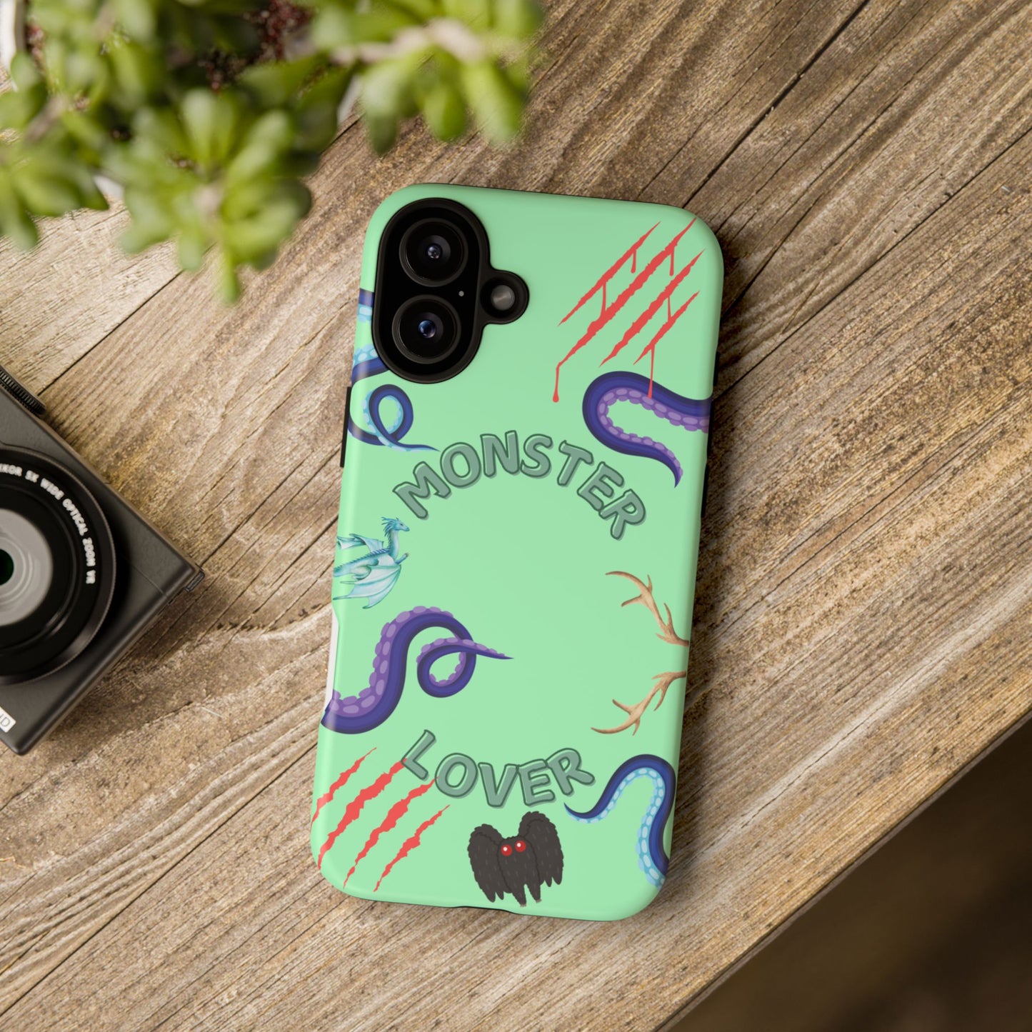 Monster Lover Mint Phone Case