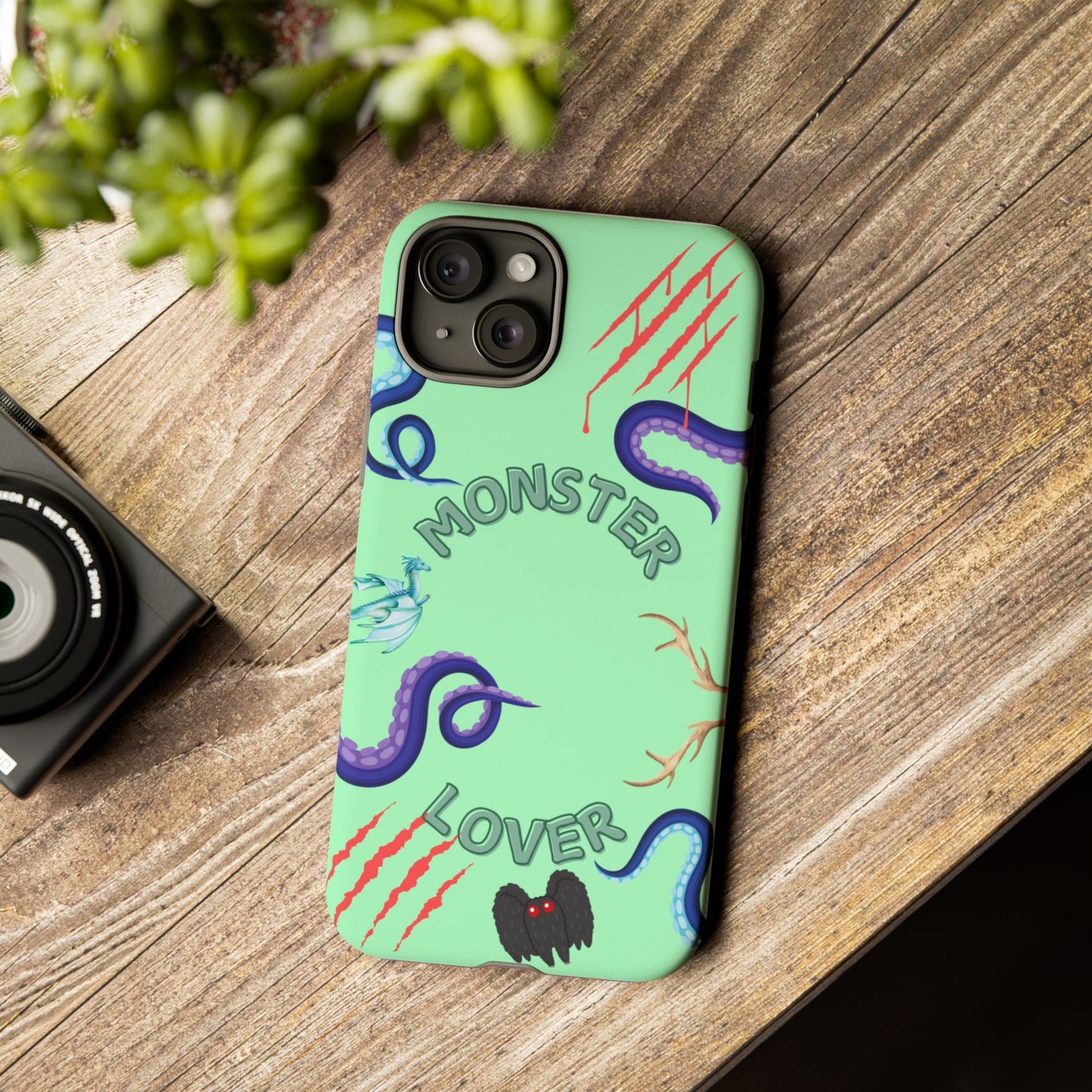 Monster Lover Mint Phone Case