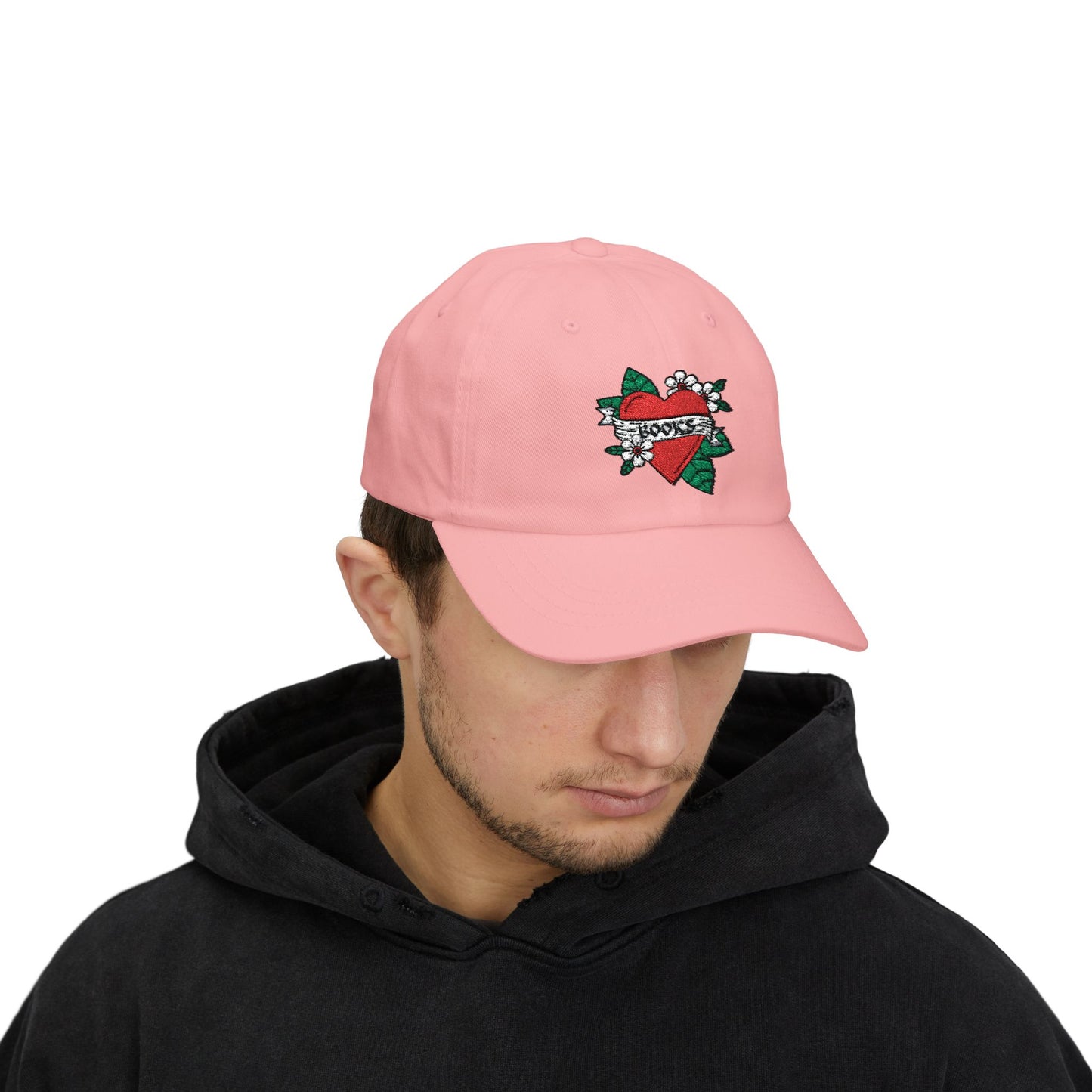 Books Heart Tattoo Hat