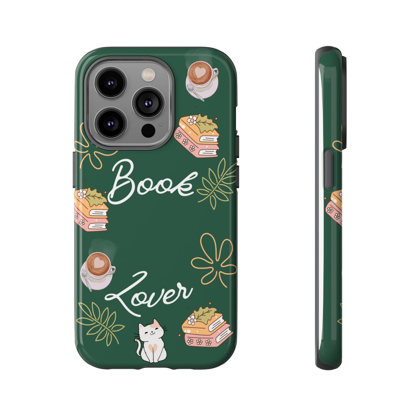 Book Lover Green Phone Case