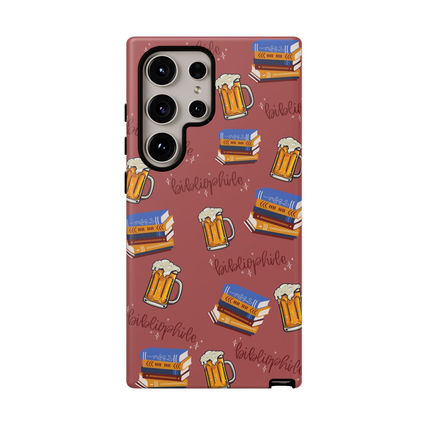 Bibliophile Beer Phone Case