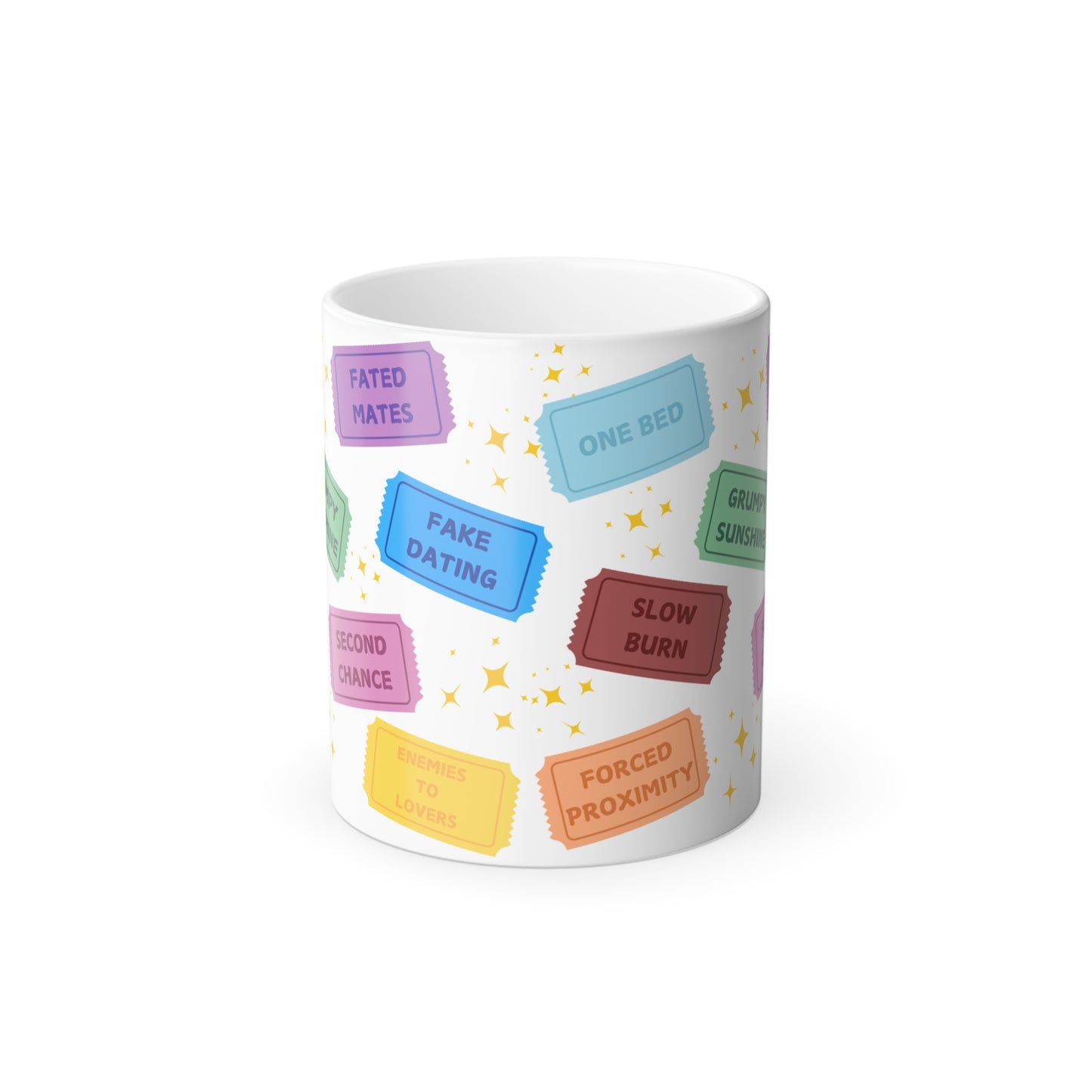 Trope Tickets Morphing Mug