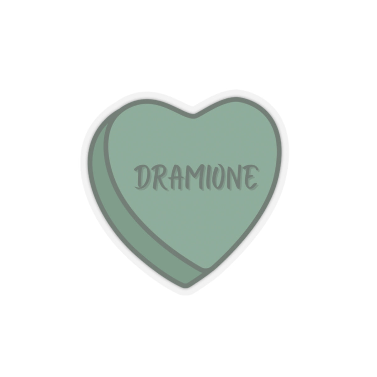 Dramione Heart Sticker