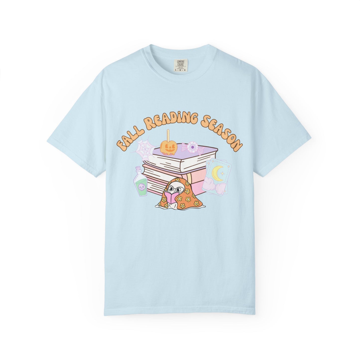 Fall Reading Season Pastel Tee