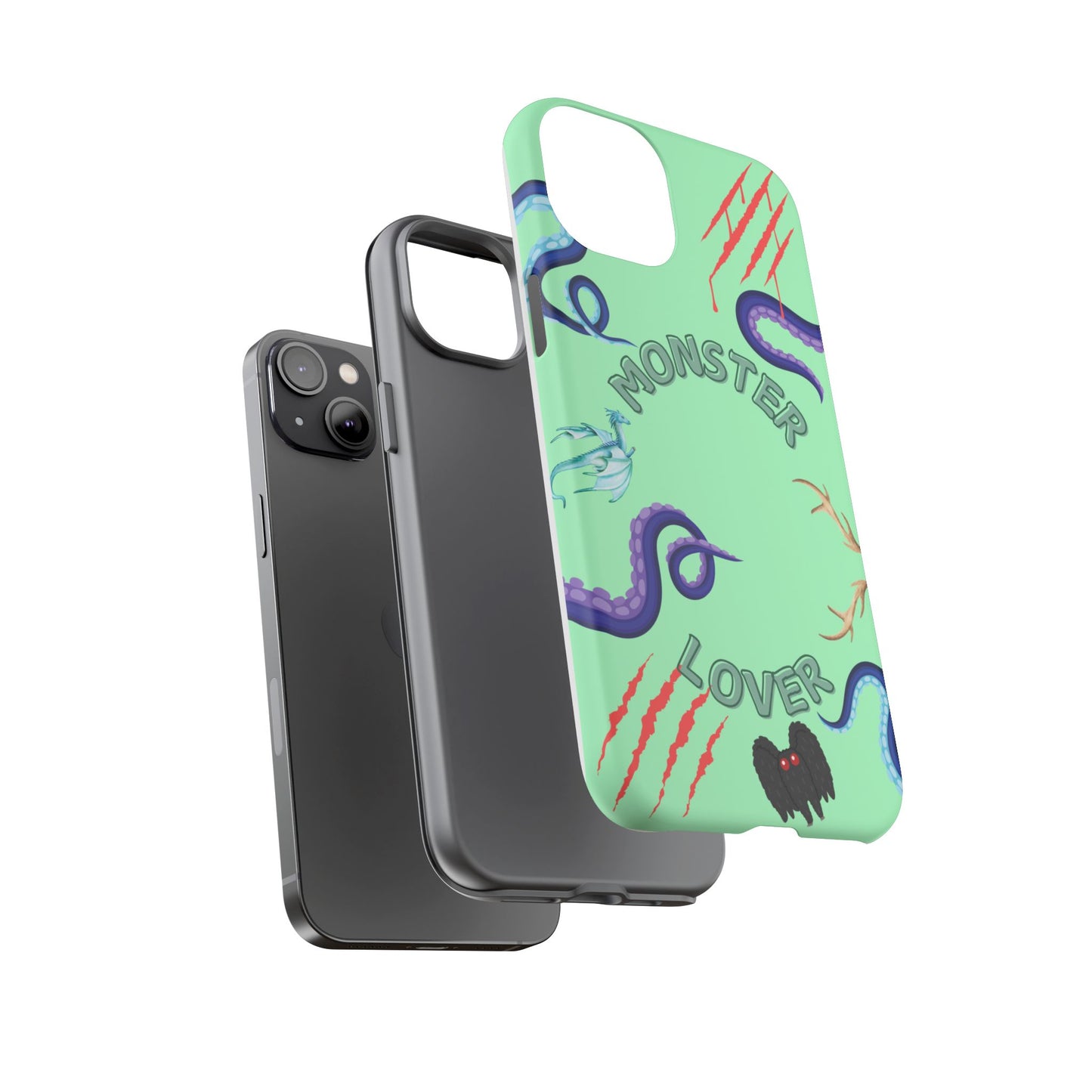 Monster Lover Mint Phone Case