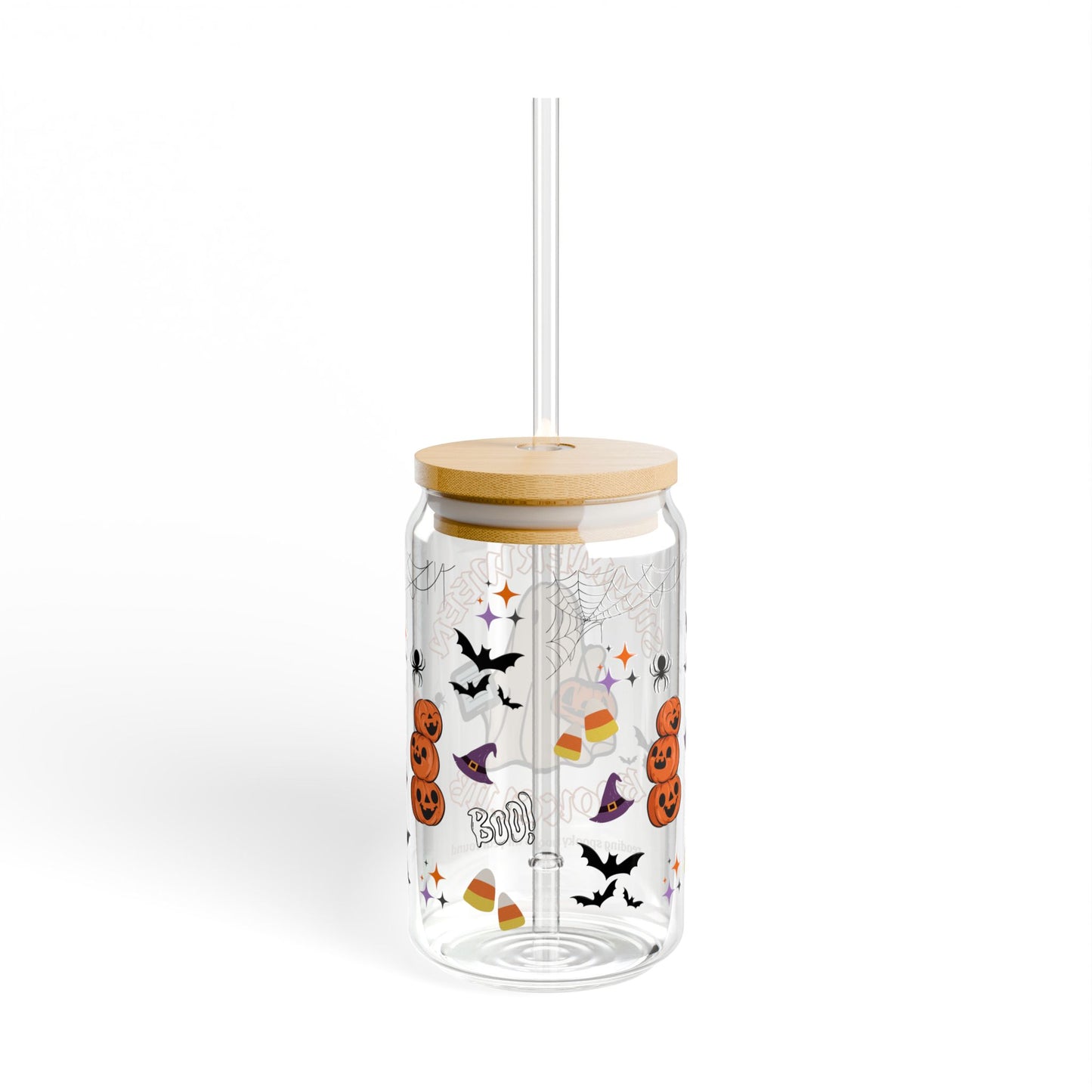 Summerween Bookclub Sipper Glass 16oz