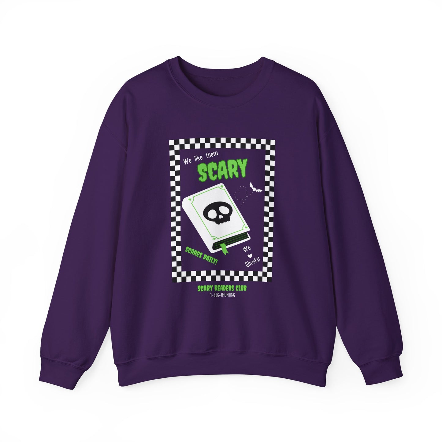 Scary Readers Club Ad Crewneck
