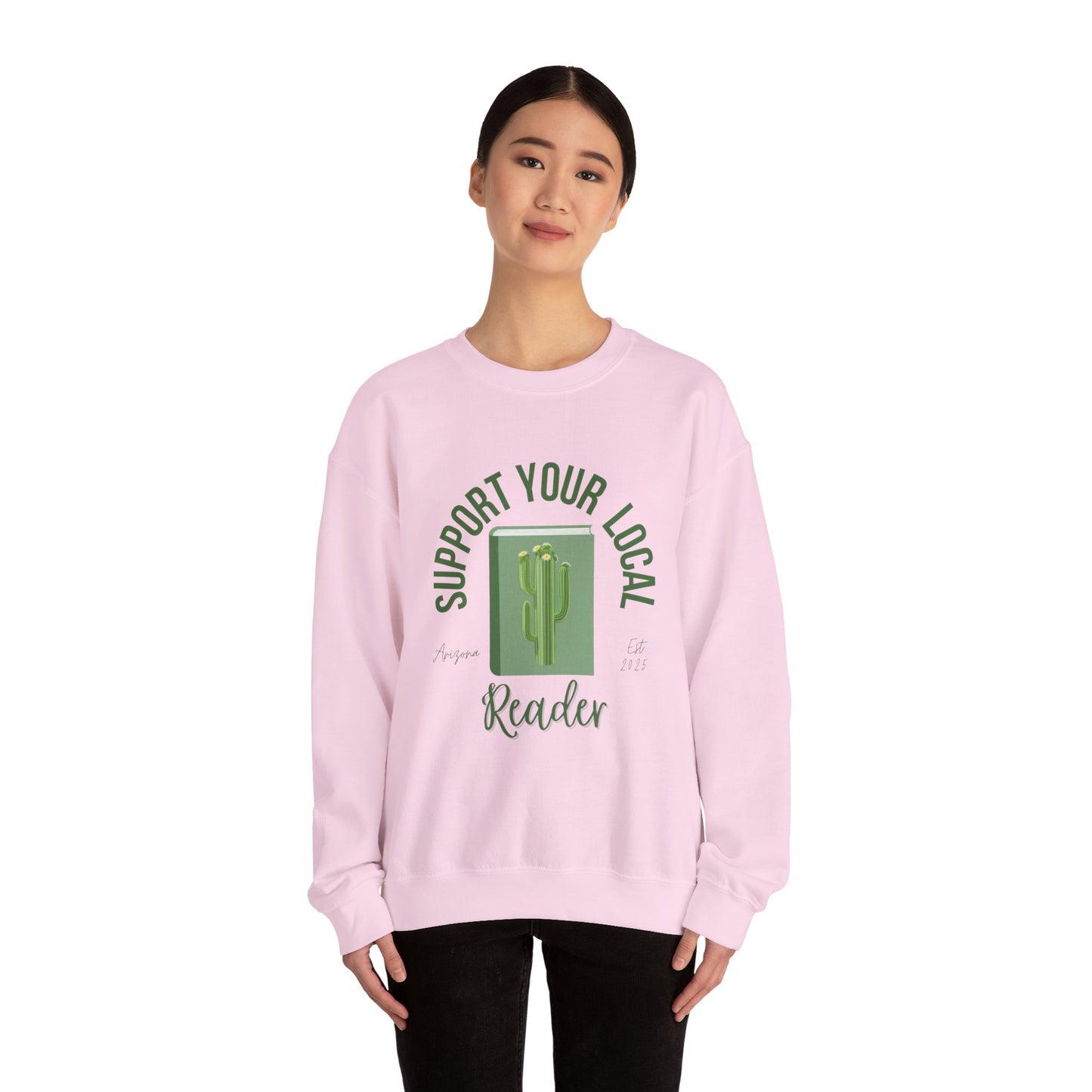 Support Your Local Reader AZ Crewneck