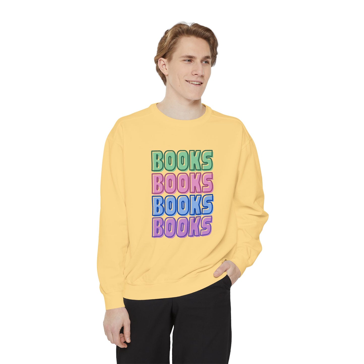 Books Stack Sweatshirt