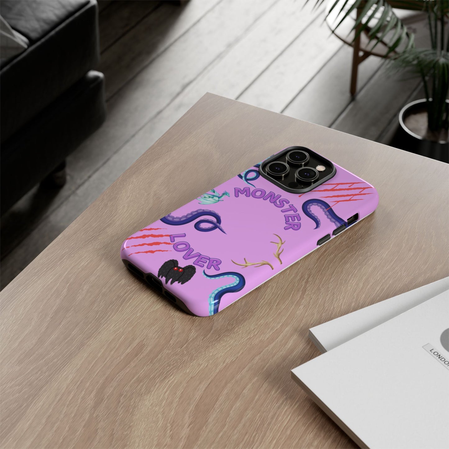 Monster Lover Purple Phone Case