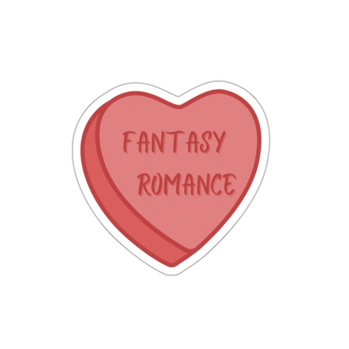 Fantasy Romance Heart Sticker