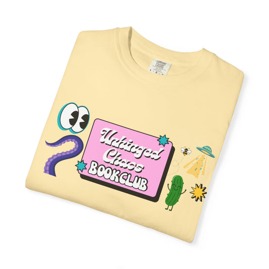 Unhinged Chaos Bookclub Tee