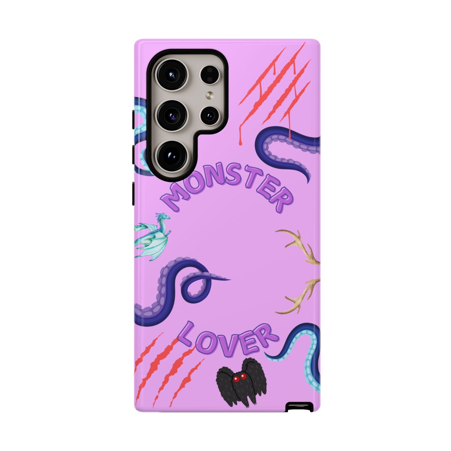 Monster Lover Purple Phone Case