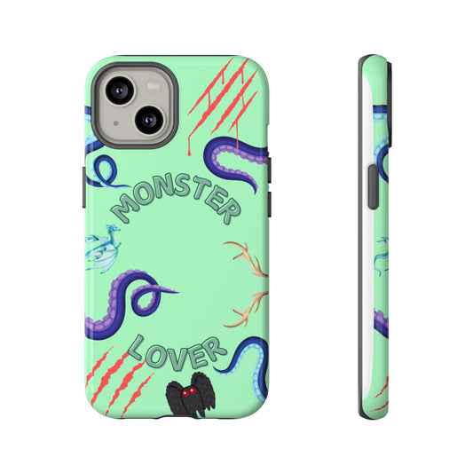 Monster Lover Mint Phone Case