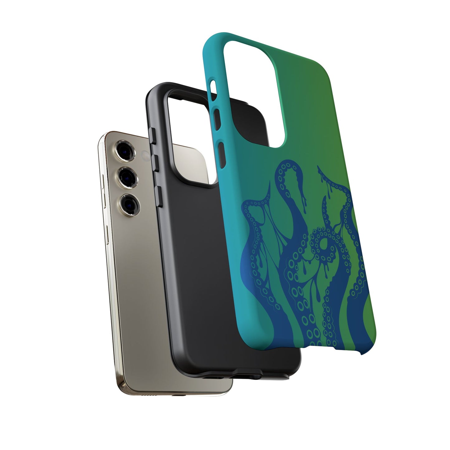 Blue Tentacle Phone Case
