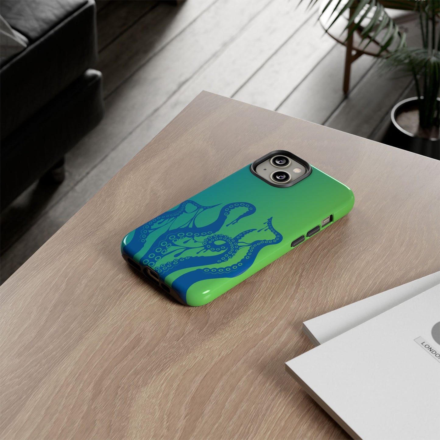 Blue Tentacle Phone Case