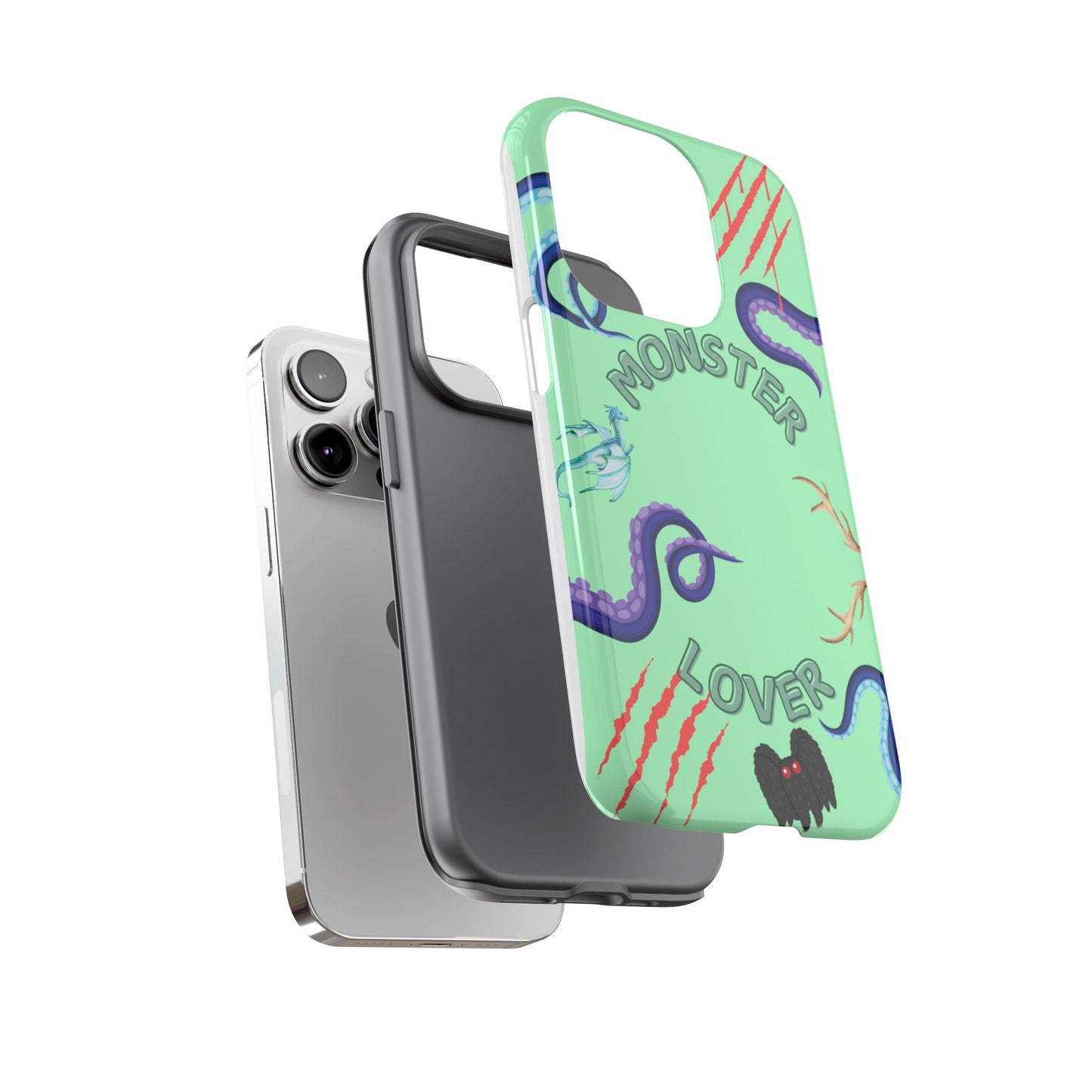 Monster Lover Mint Phone Case