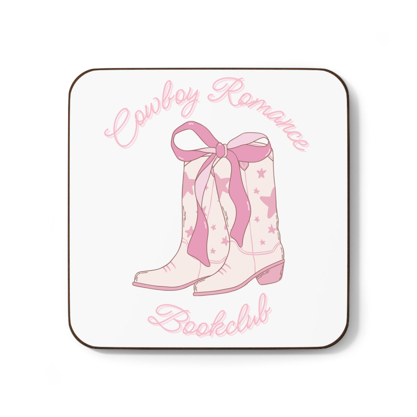 Cowboy Romance Bookclub Coaster