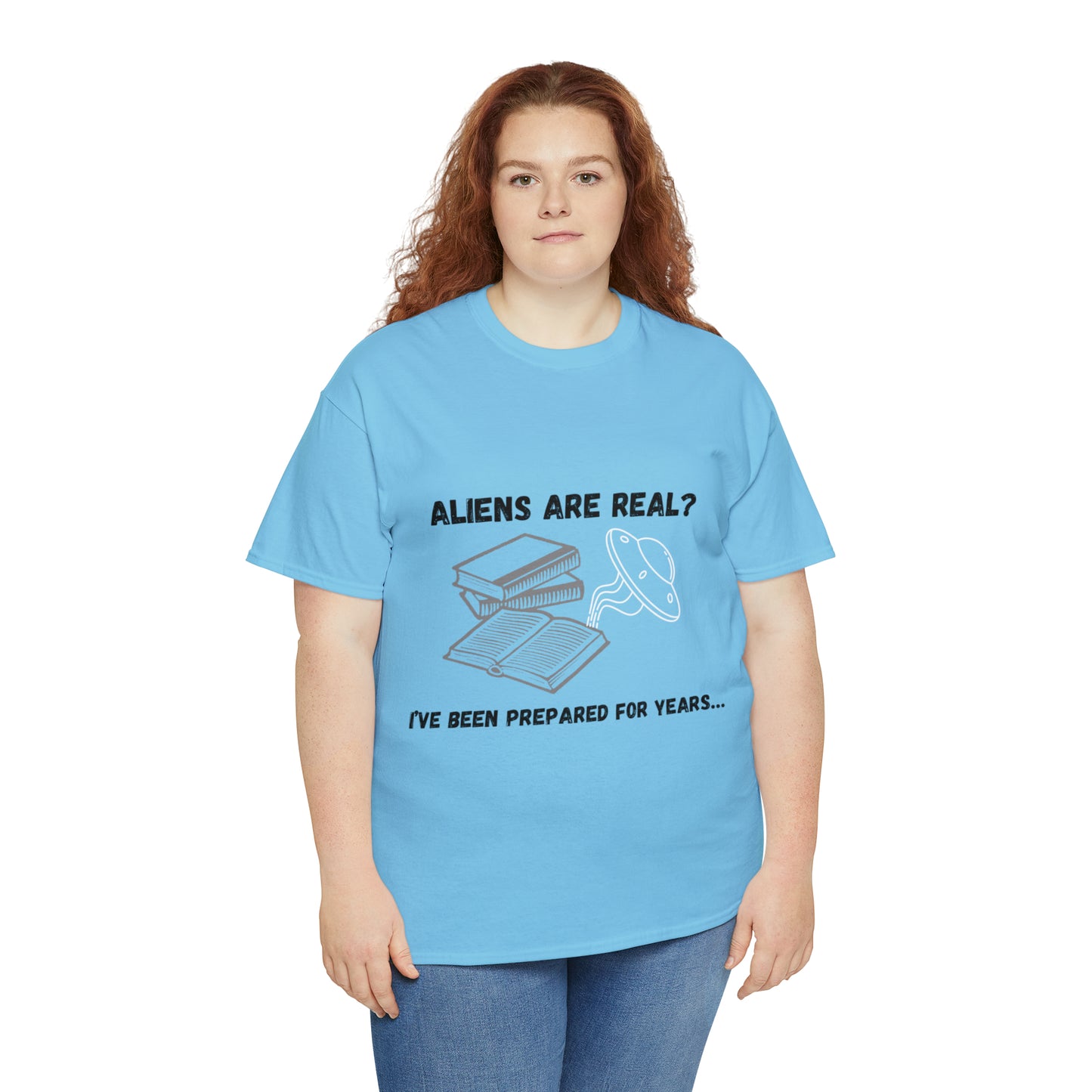 Aliens Are Real Blue Tee