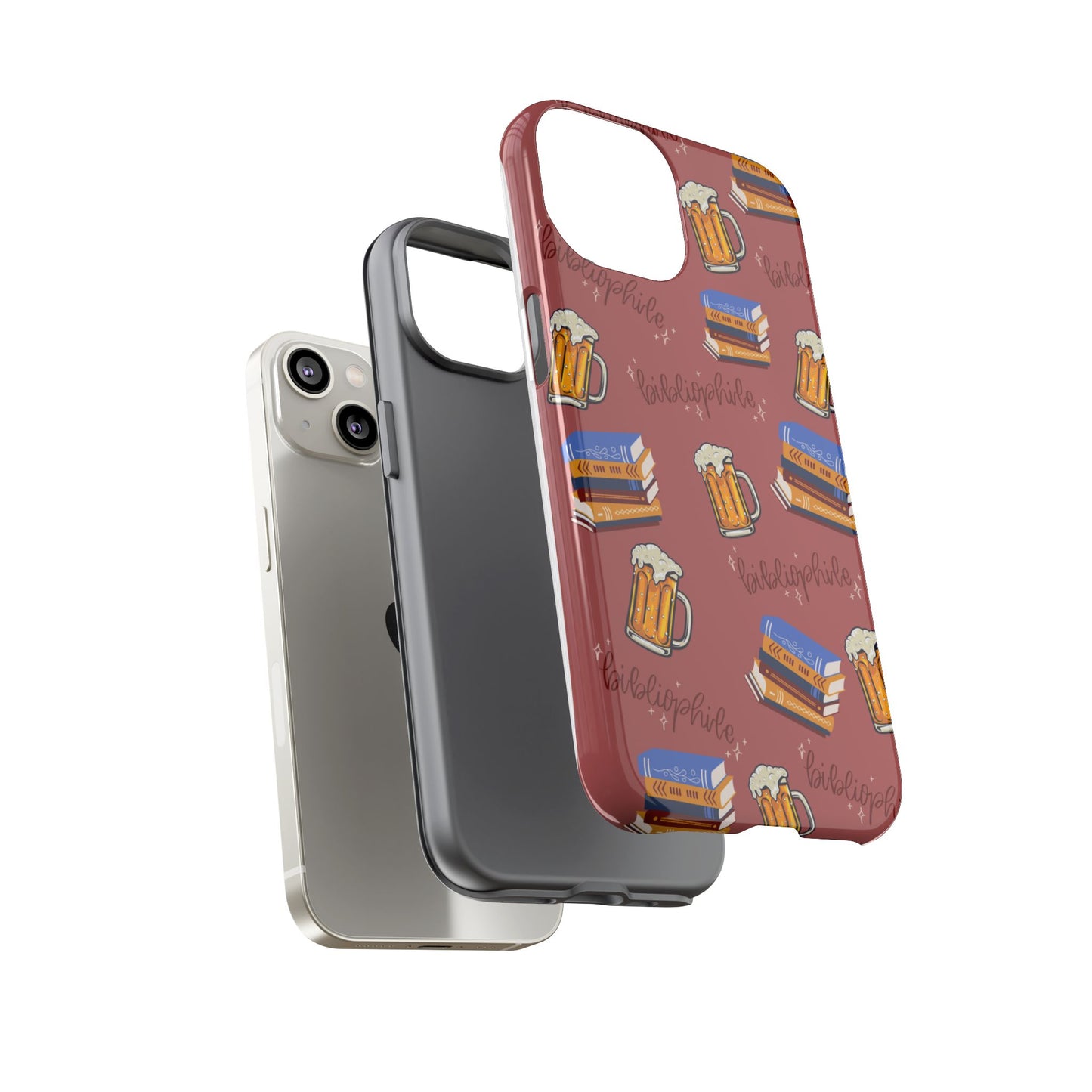 Bibliophile Beer Phone Case
