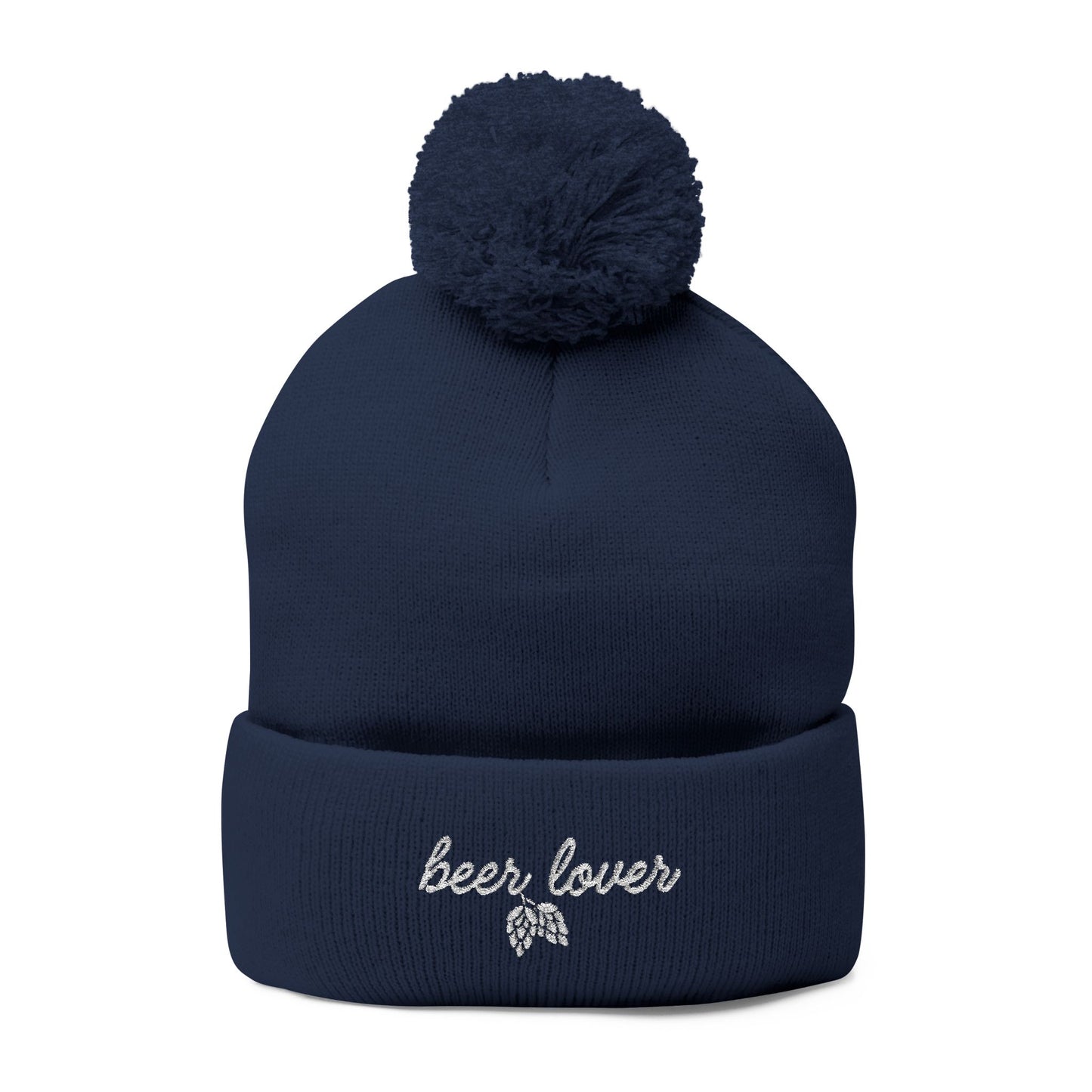 Beer Lover Pom Pom Beanie