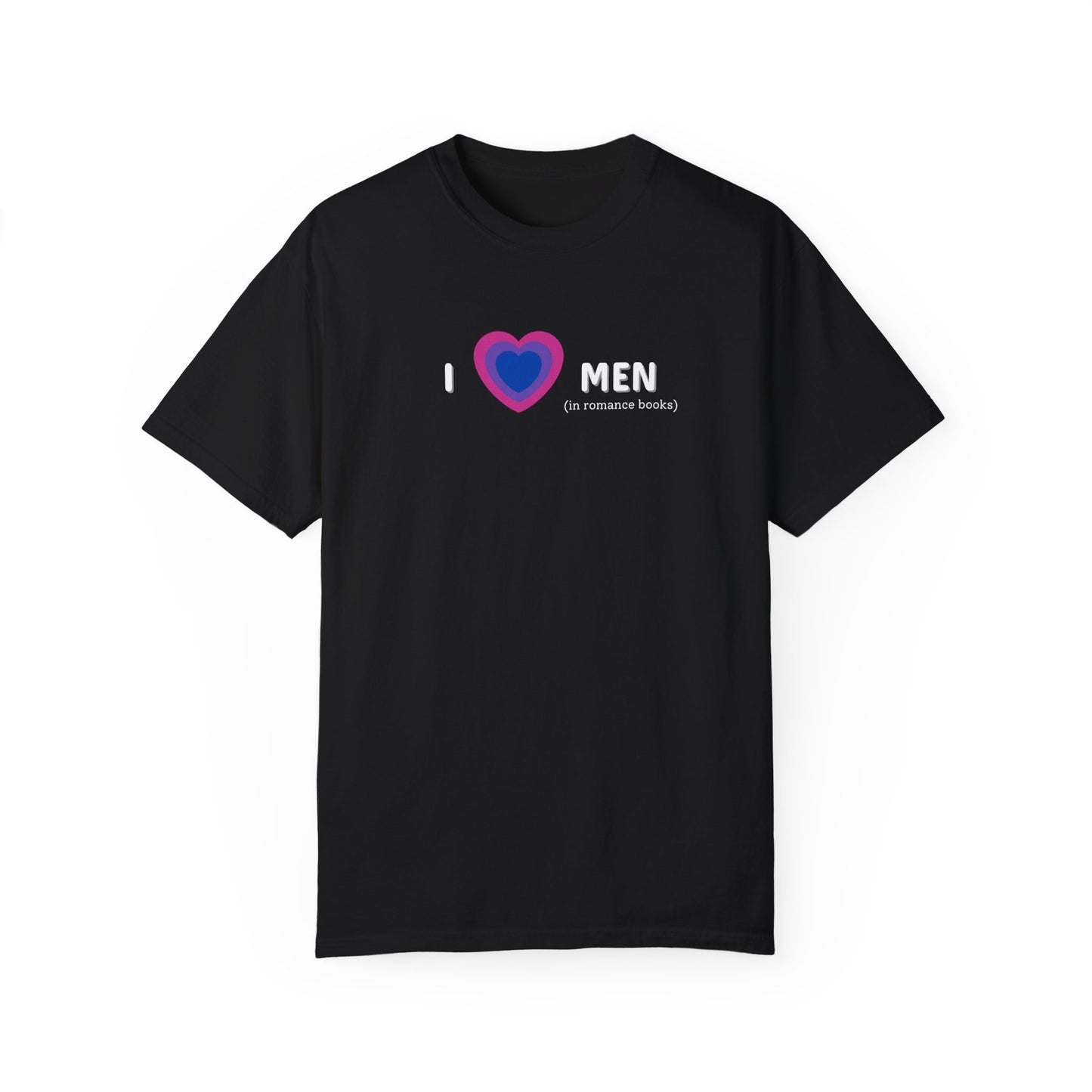 I Heart Men Bi Flag Tee