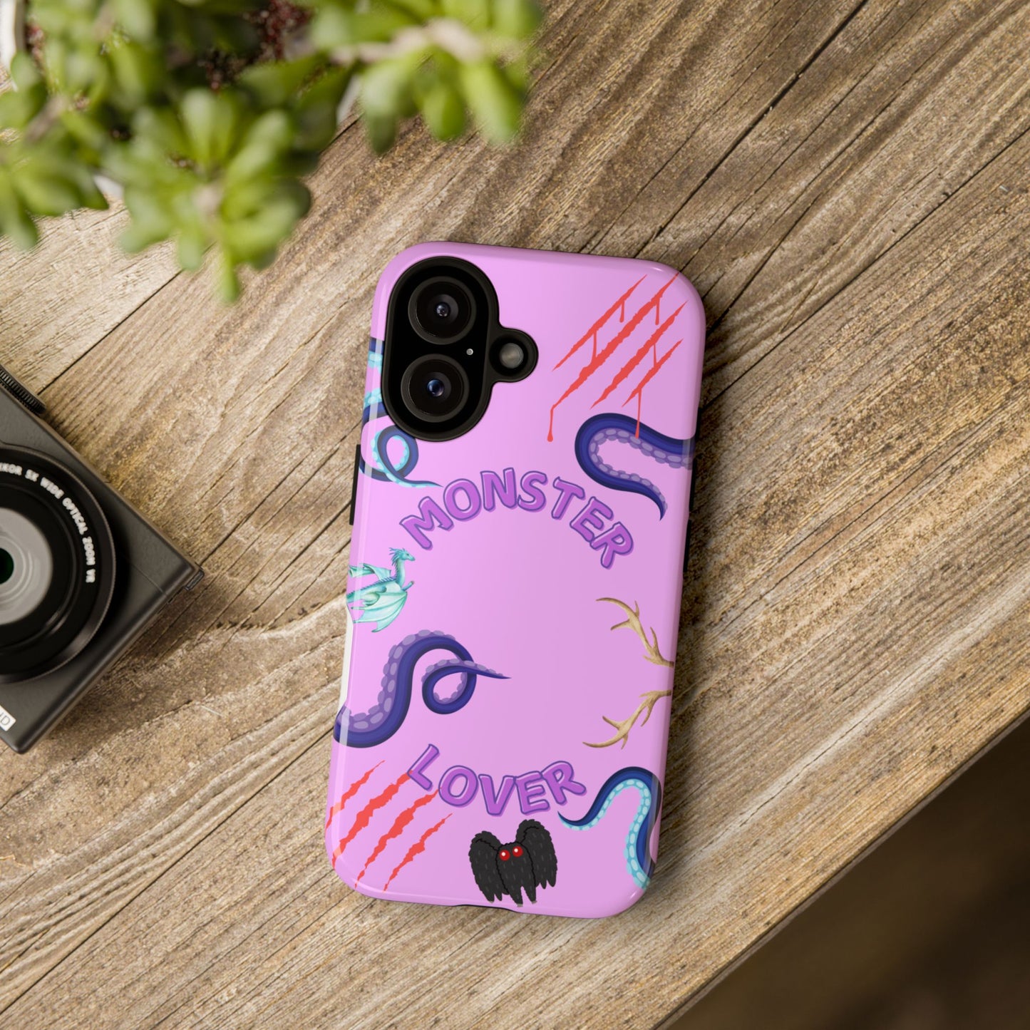 Monster Lover Purple Phone Case
