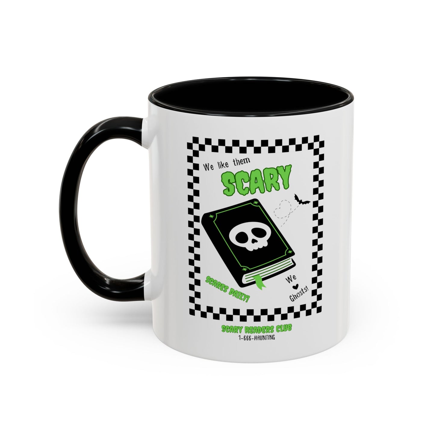Scary Readers Club Ad Mug