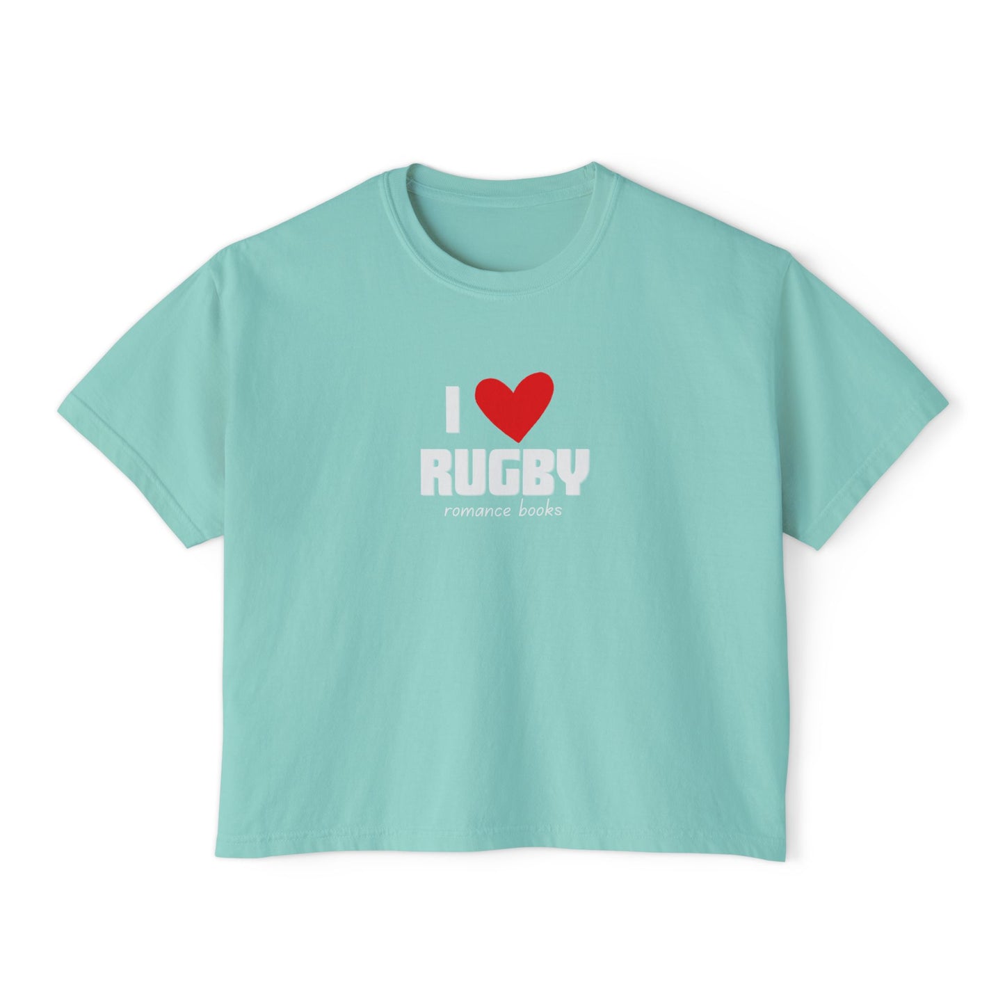 I Heart Rugby Boxy Crop Tee