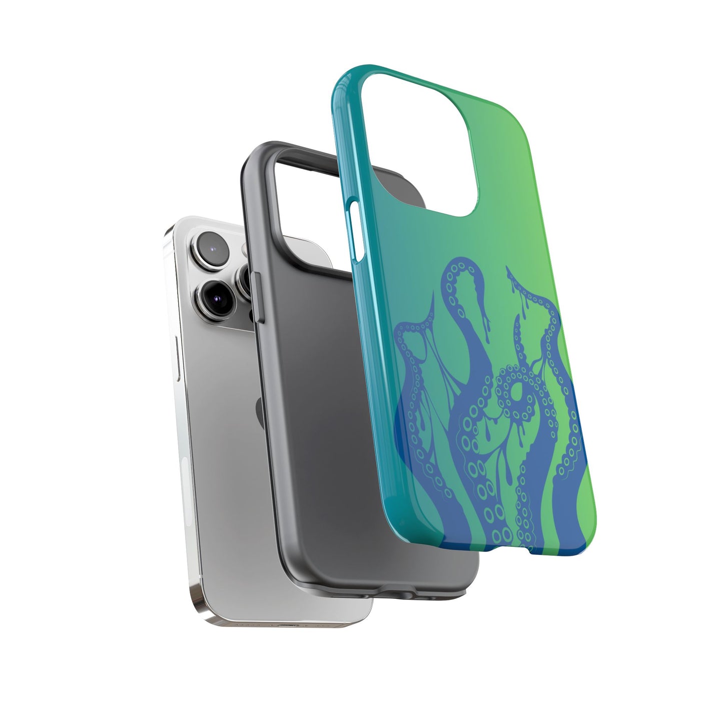 Blue Tentacle Phone Case