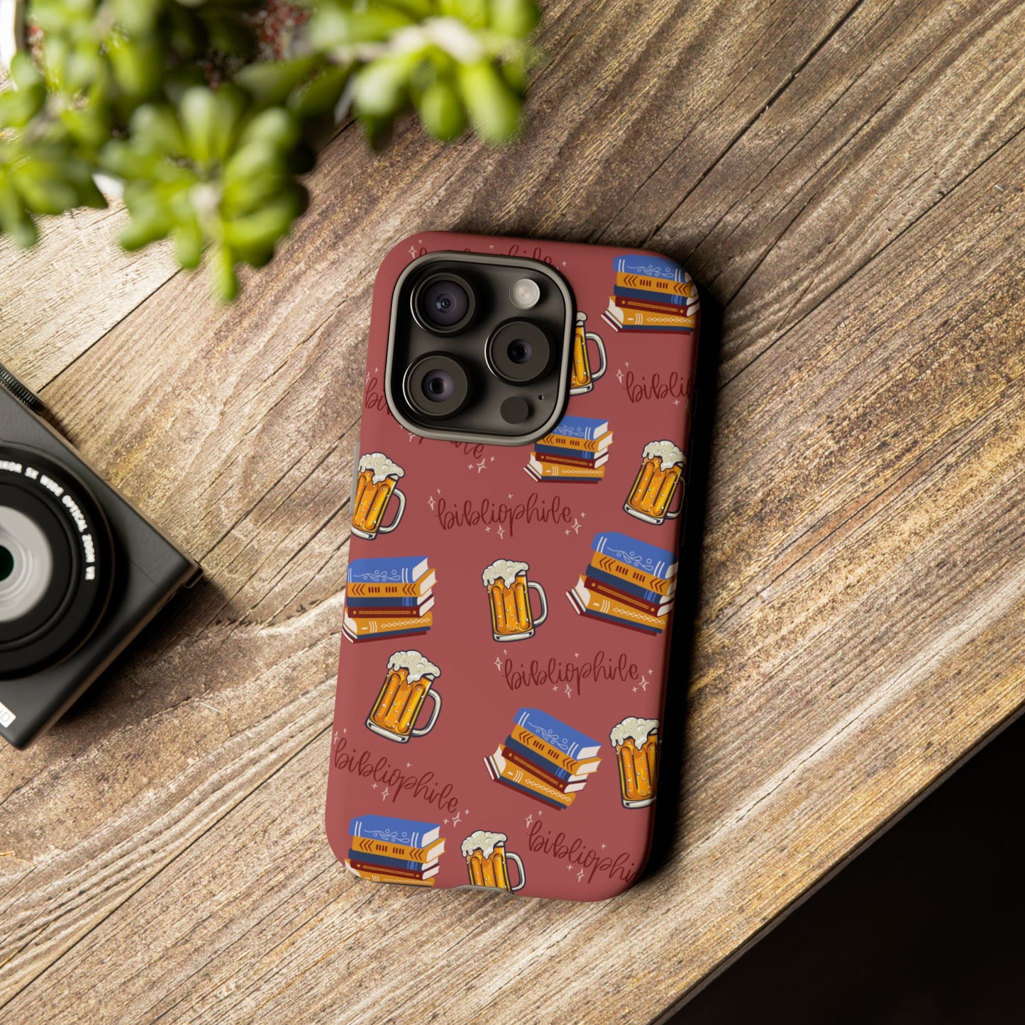 Bibliophile Beer Phone Case