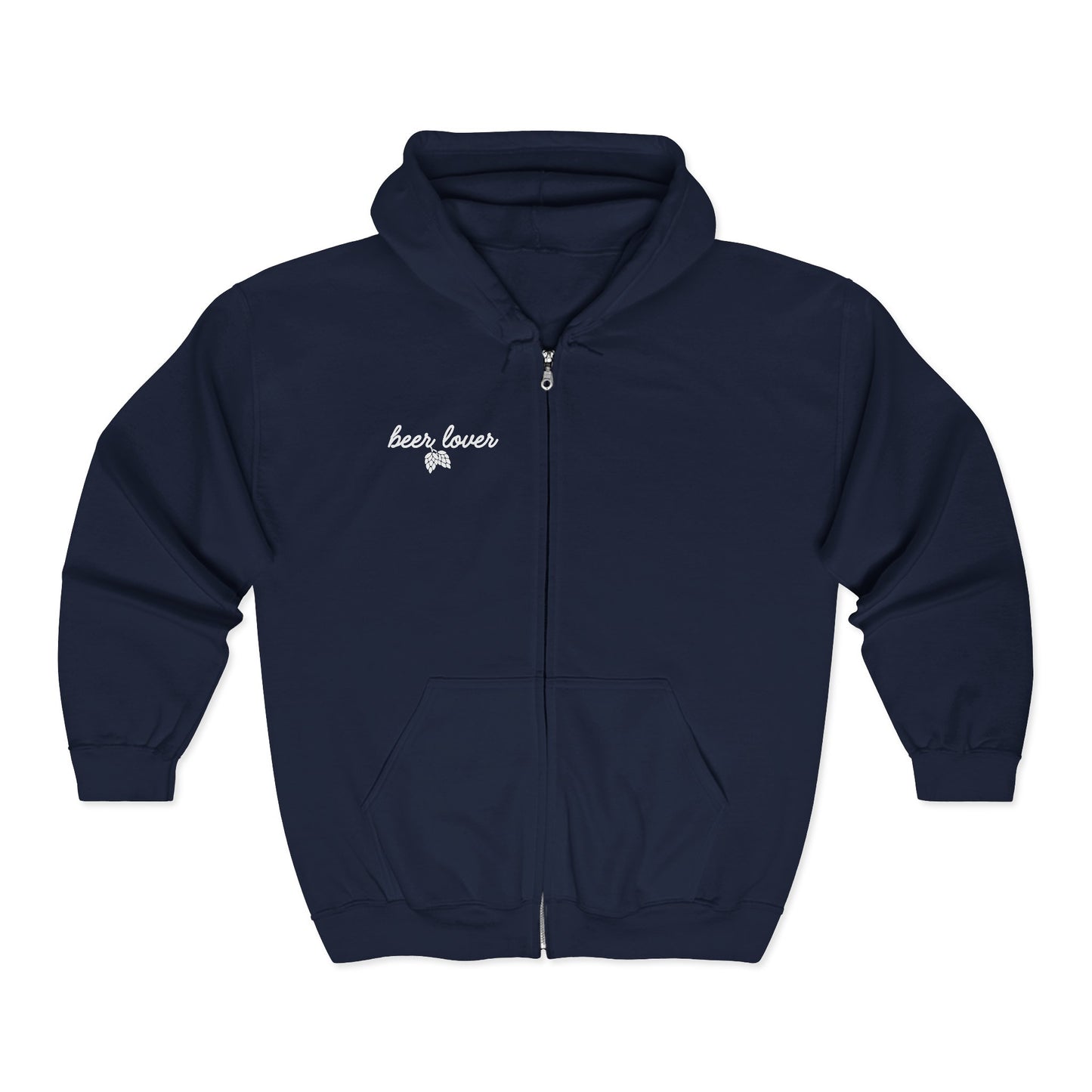 Beer Lover Zip Hoodie