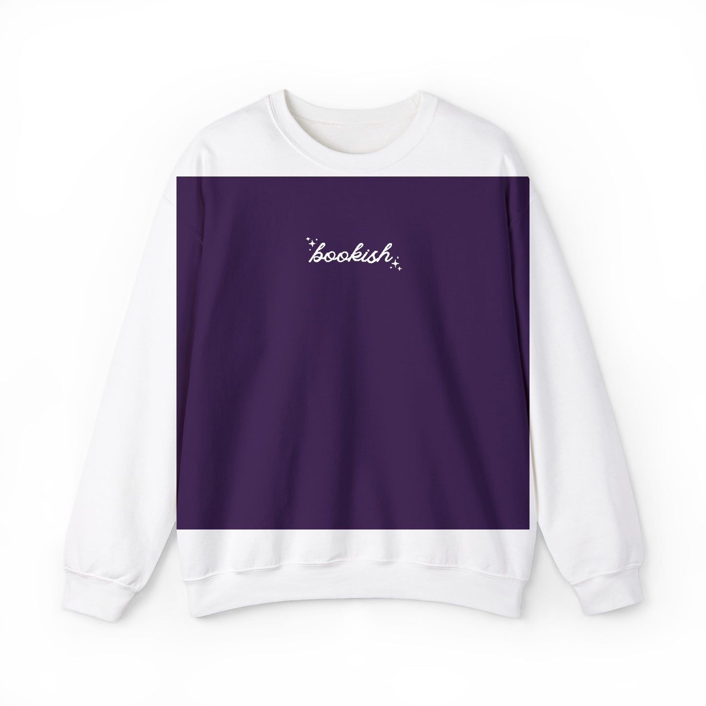 Embroidered 'Bookish' Crewneck