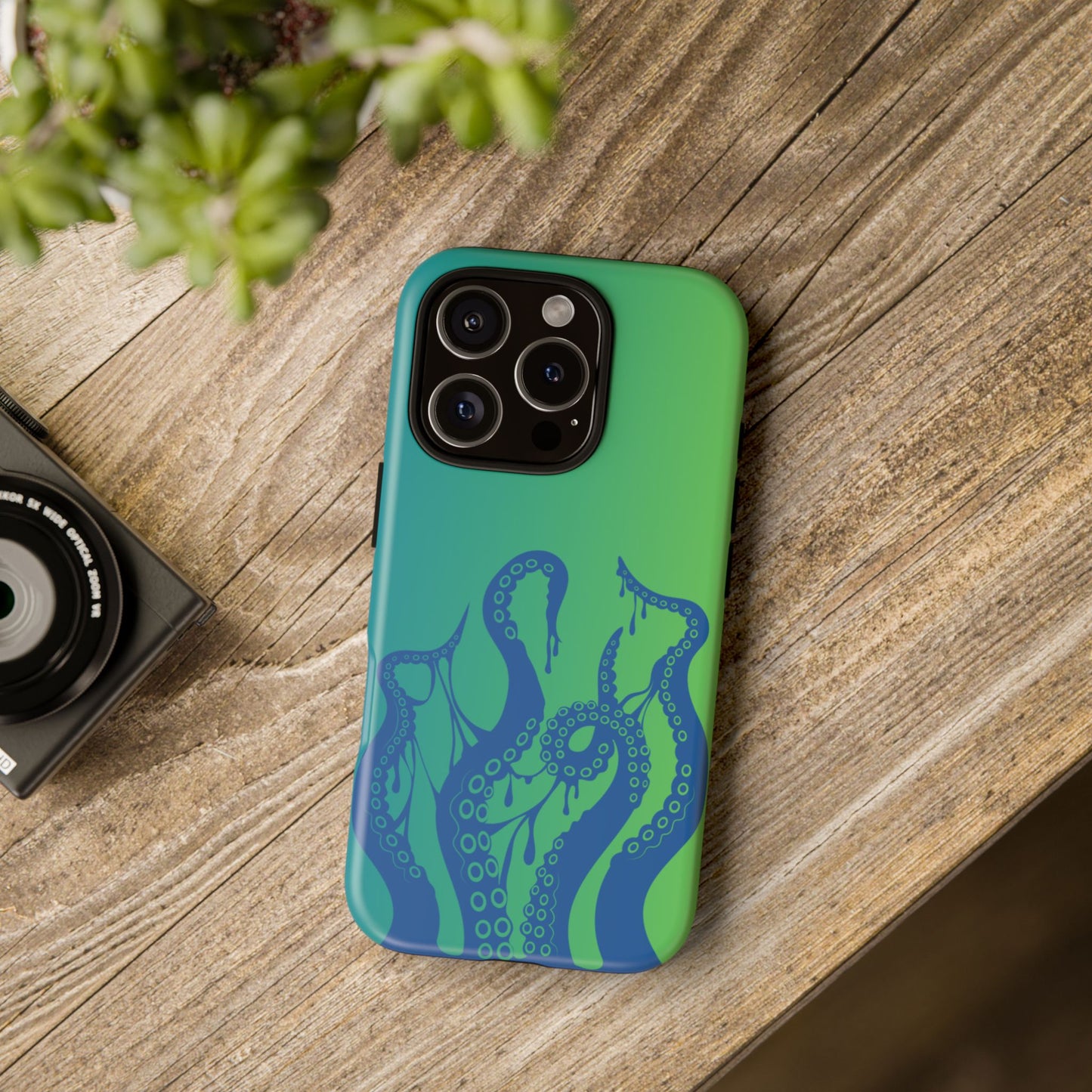 Blue Tentacle Phone Case